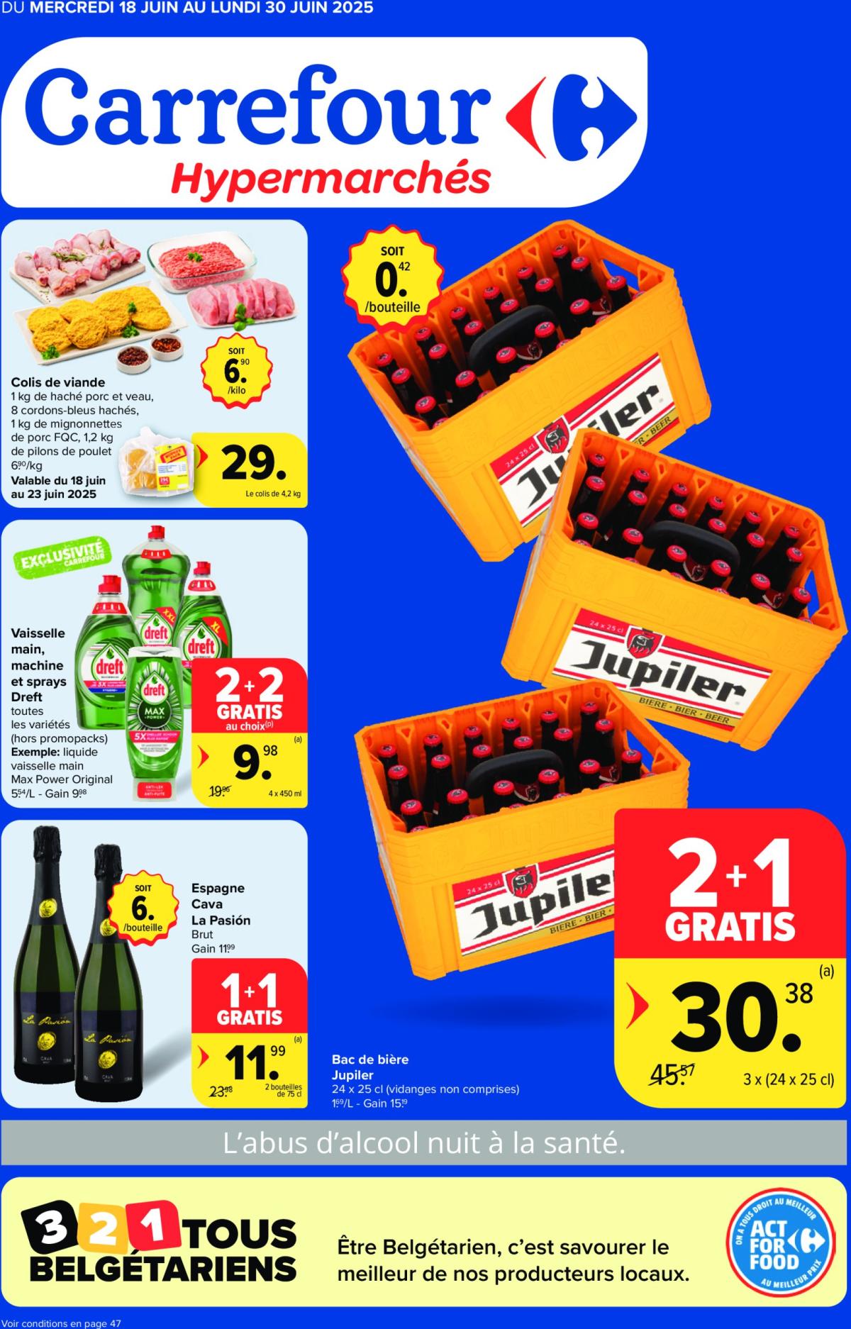 Carrefour Hypermarchés folder geldig vanaf 18/06 - 30/06