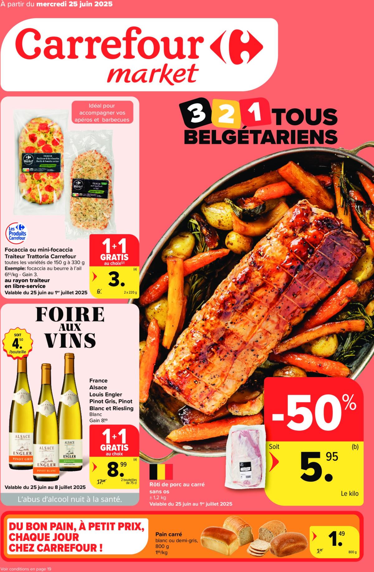 Carrefour Market folder geldig vanaf 25/06 - 08/07