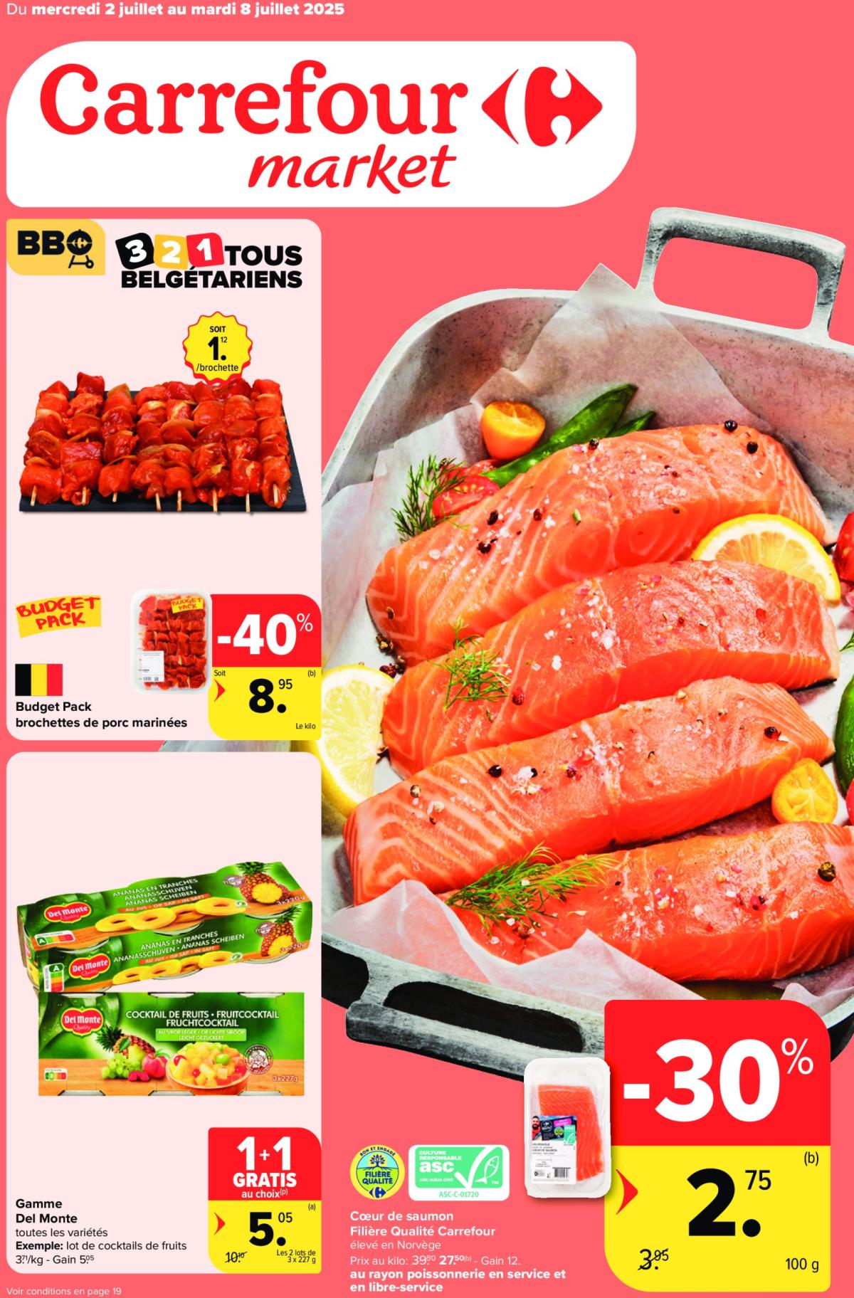 Carrefour Market folder geldig vanaf 02/07 - 08/07