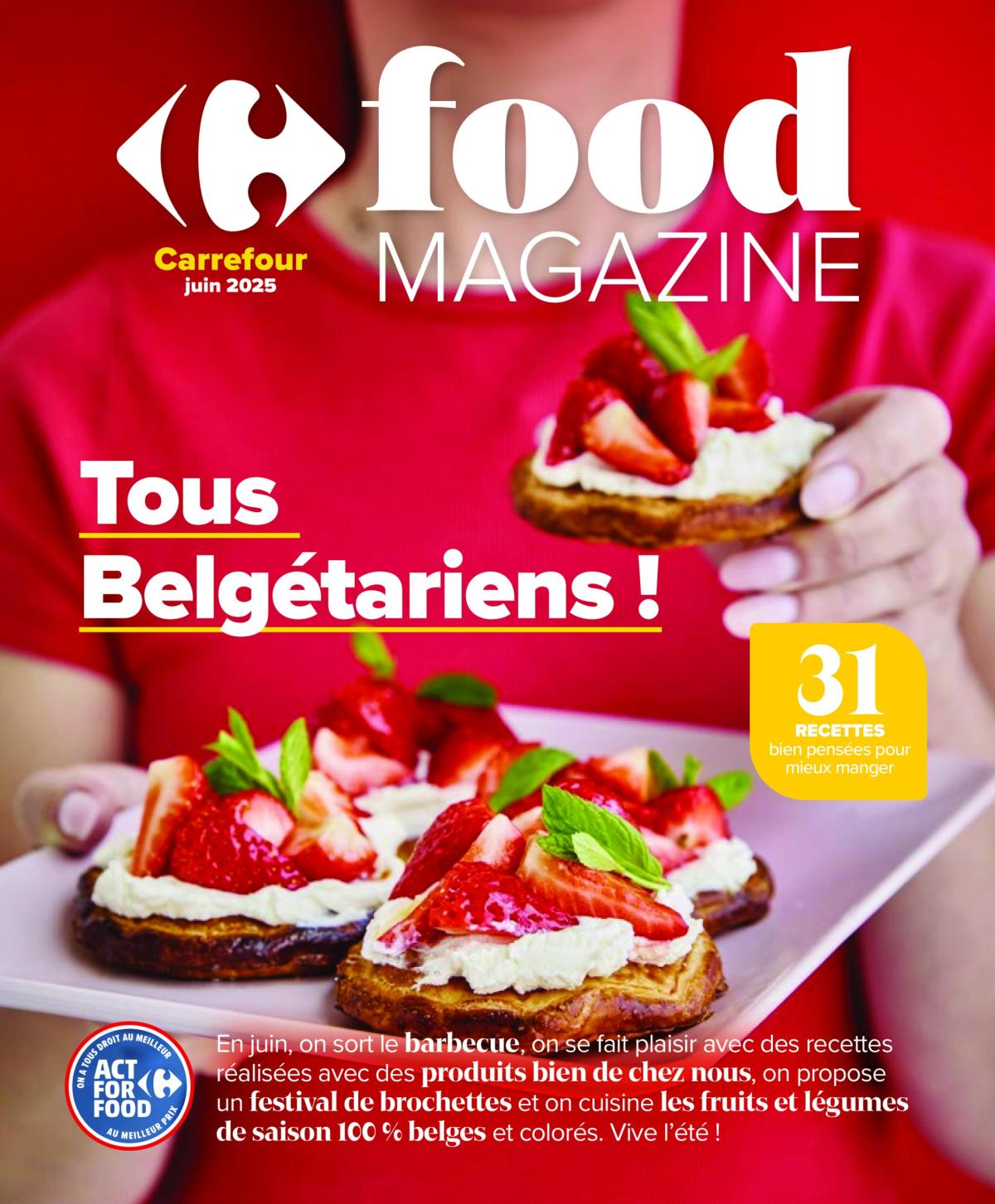 Carrefour - Food magazine folder geldig vanaf 12/06 - 16/07