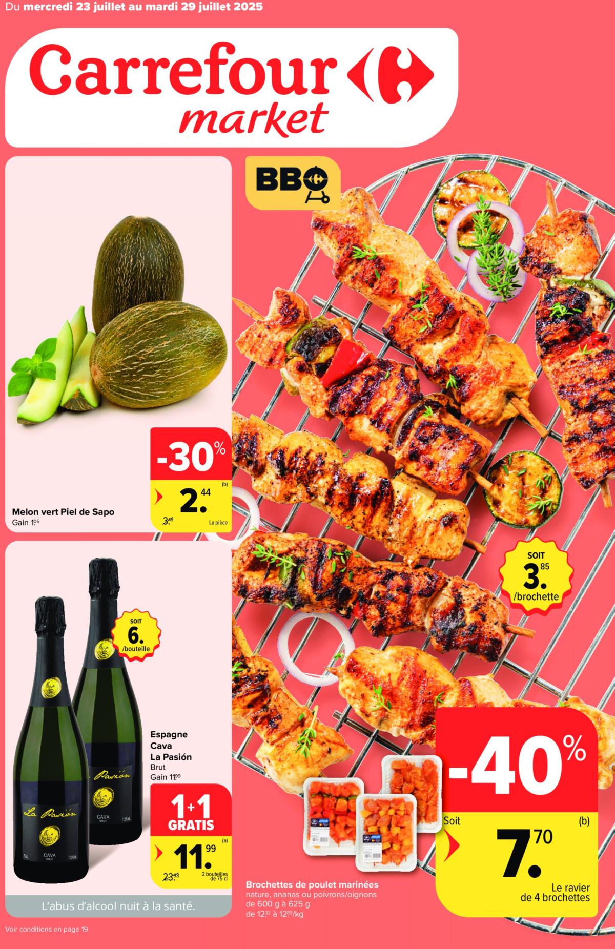 Carrefour Market folder geldig vanaf 23/07 - 29/07
