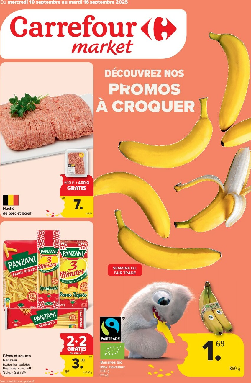 Carrefour Market folder geldig vanaf 10/09 - 16/09