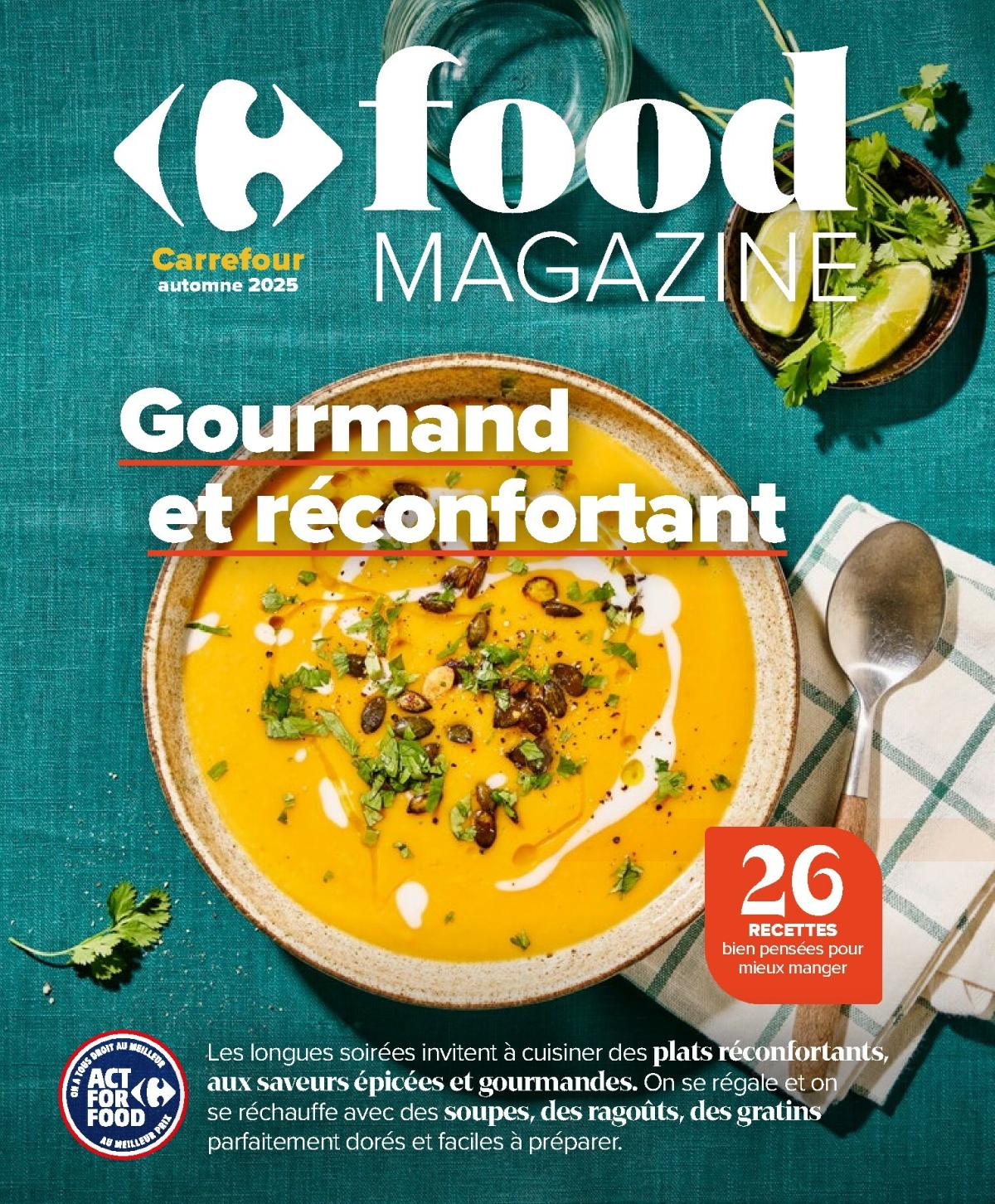 Carrefour - Food Magazine folder geldig vanaf 09/10 - 20/11