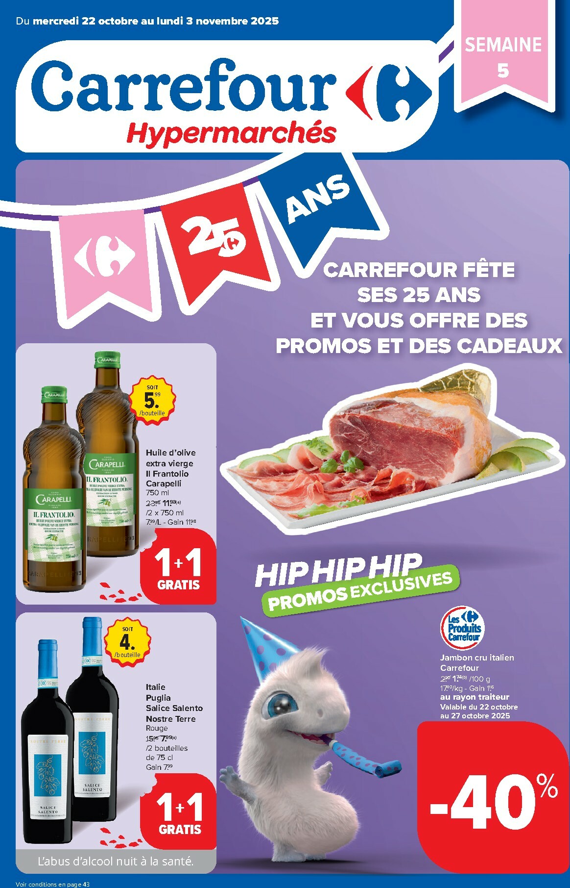 De Carrefour - Hypermarchés folder geldig vanaf 22/10 t/m 03/11