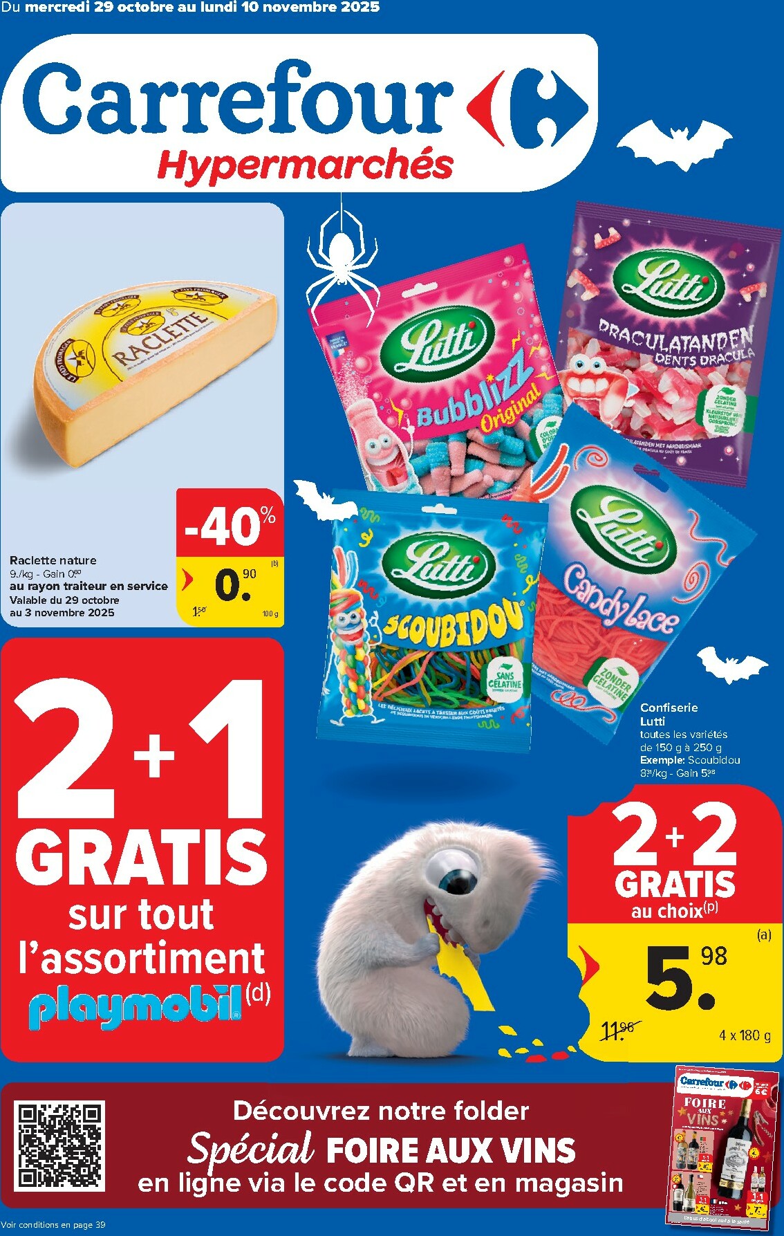 De Carrefour Hypermarchés folder geldig vanaf 29/10 t/m 10/11