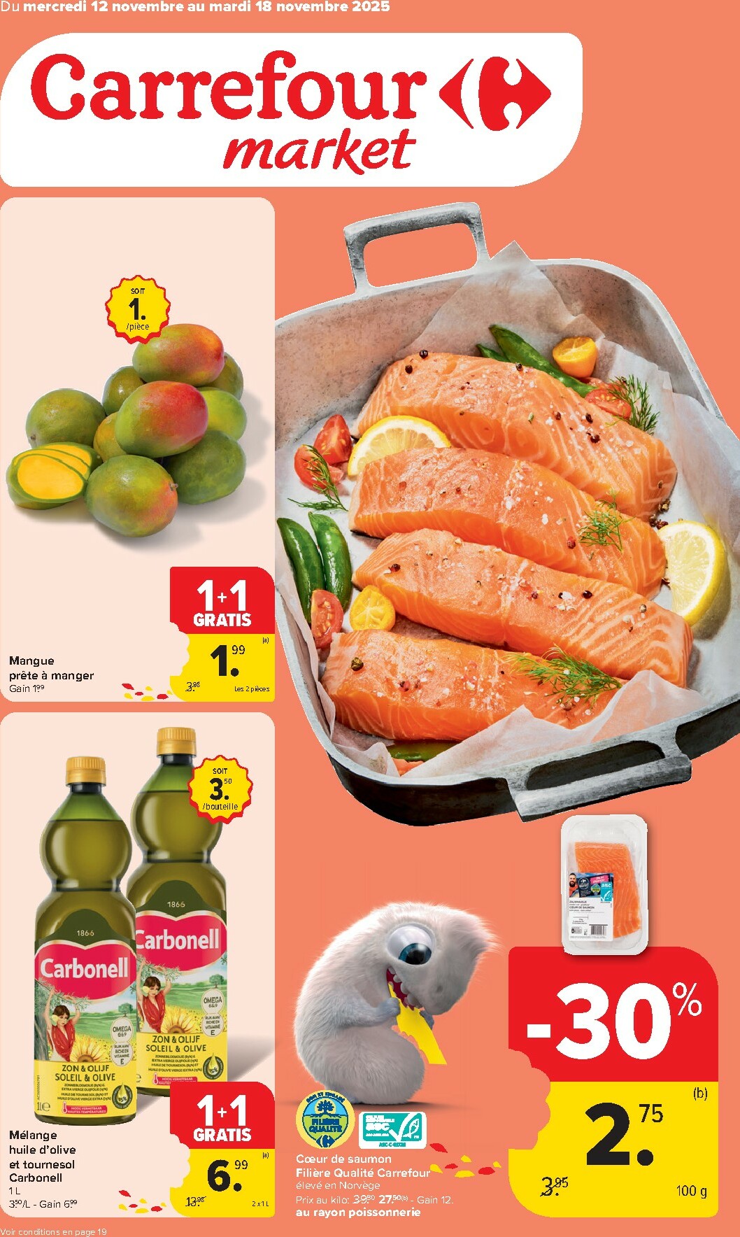 De Carrefour Market folder geldig vanaf 12/11 t/m 18/11