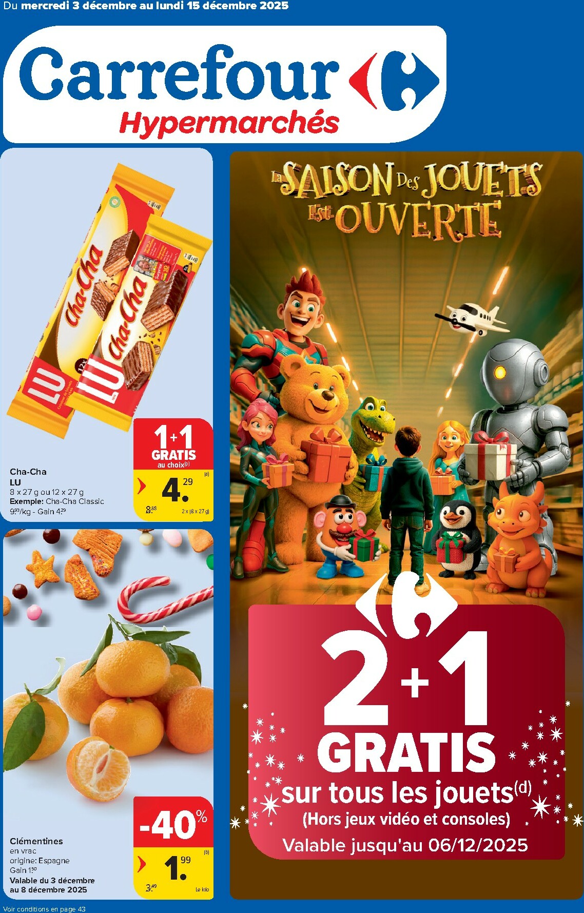 De Carrefour Hypermarchés folder geldig vanaf 03/12 t/m 15/12