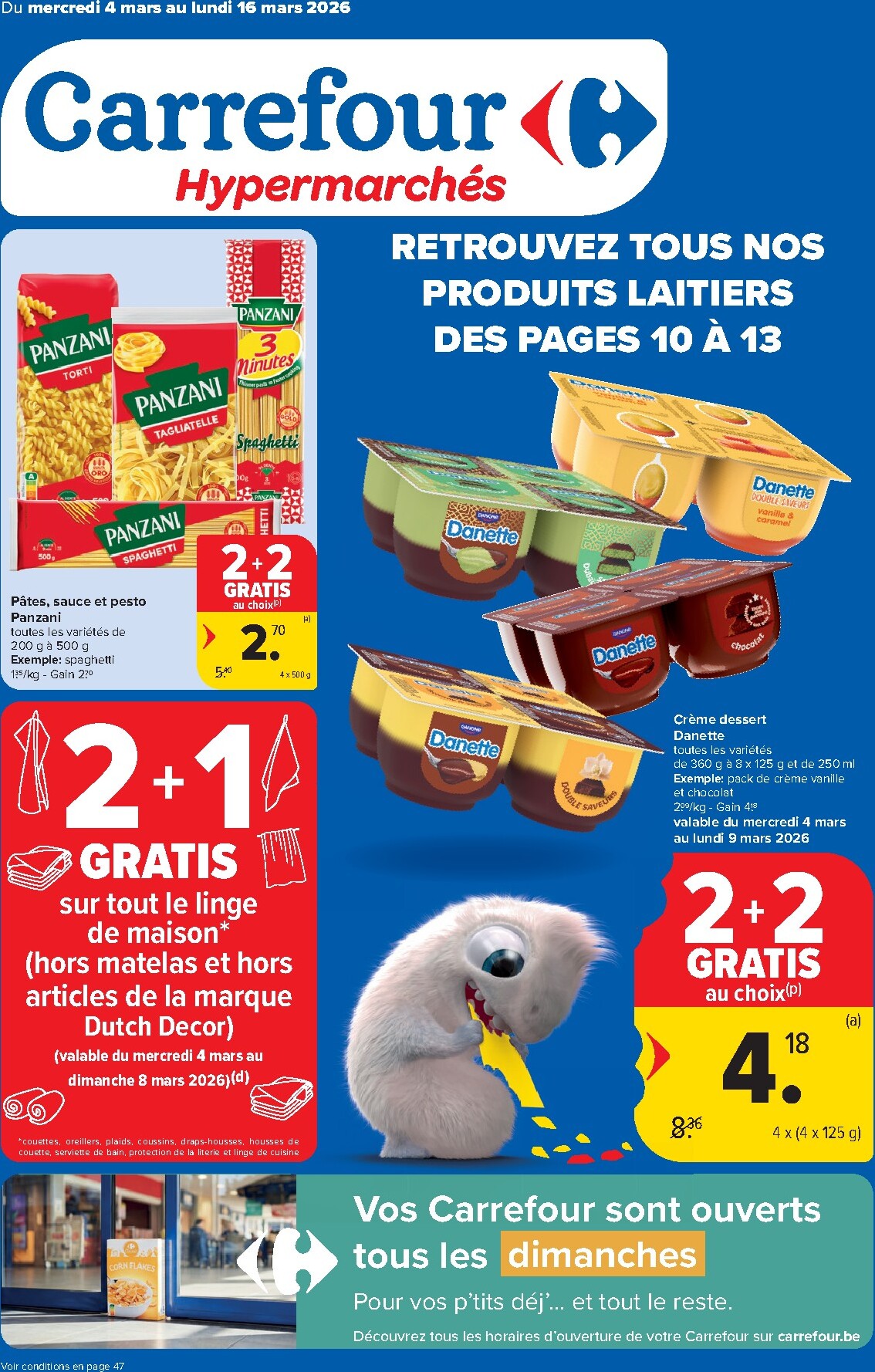 De Carrefour Hypermarchés folder geldig vanaf 04/03/2026 t/m 16/03/2026