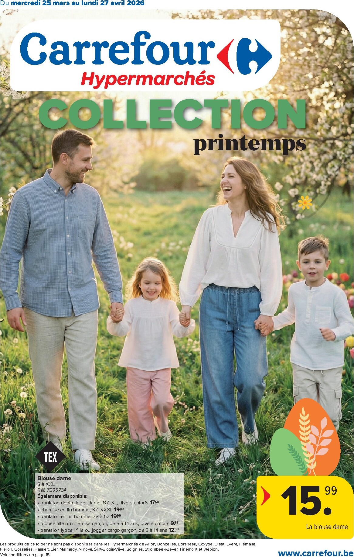 De Carrefour Hypermarchés - Collection folder geldig vanaf 25/03/2026 t/m 07/04/2026