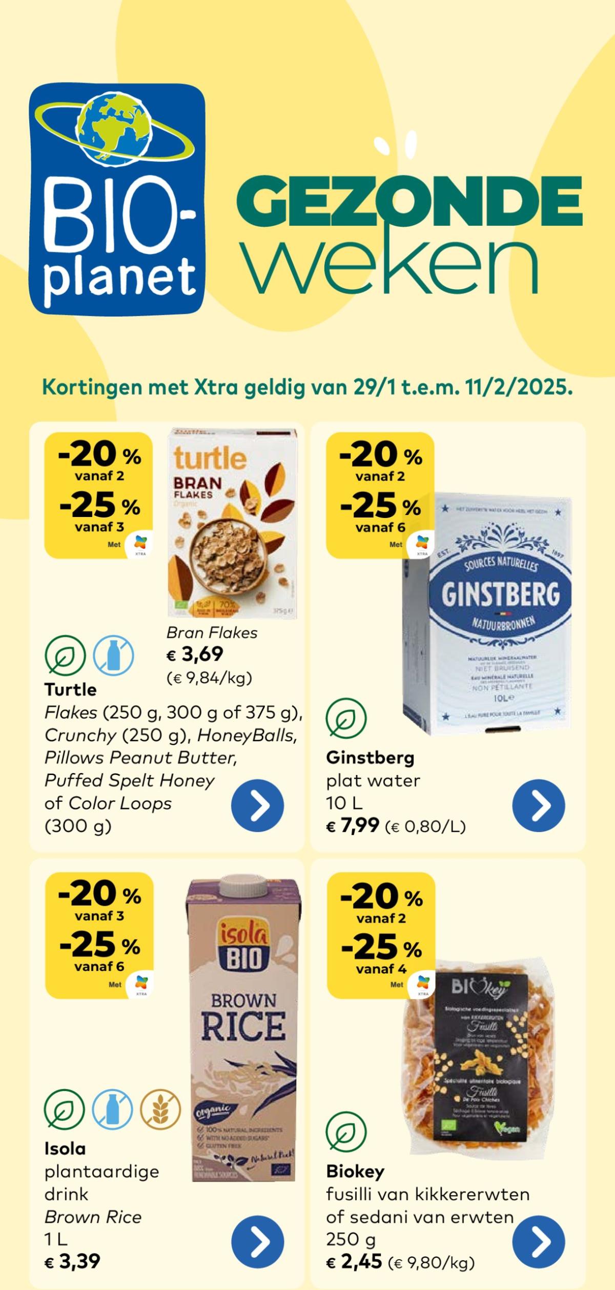 Bio-Planet folder geldig vanaf 29/01 - 11/02