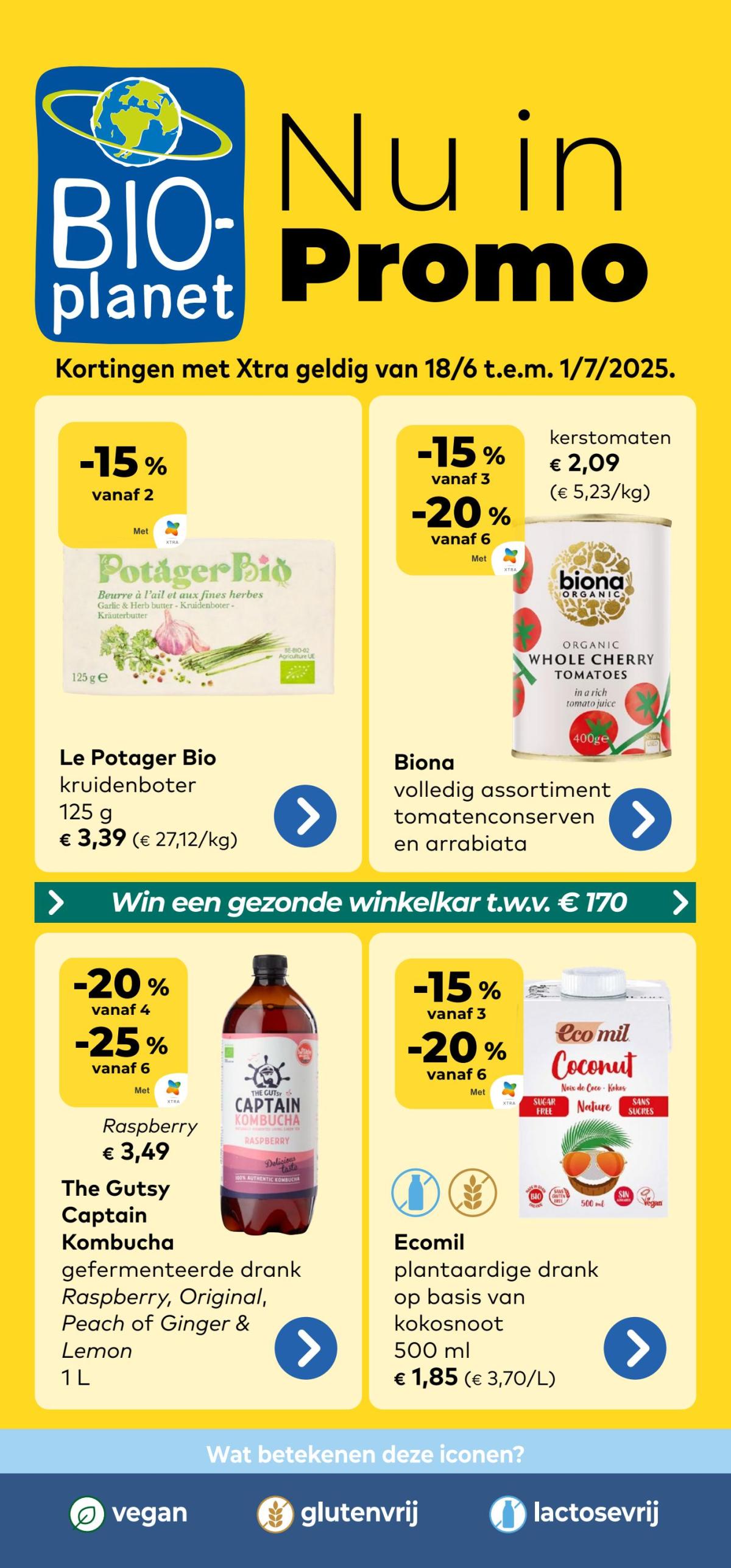Bio-Planet folder geldig vanaf 18/06 - 01/07