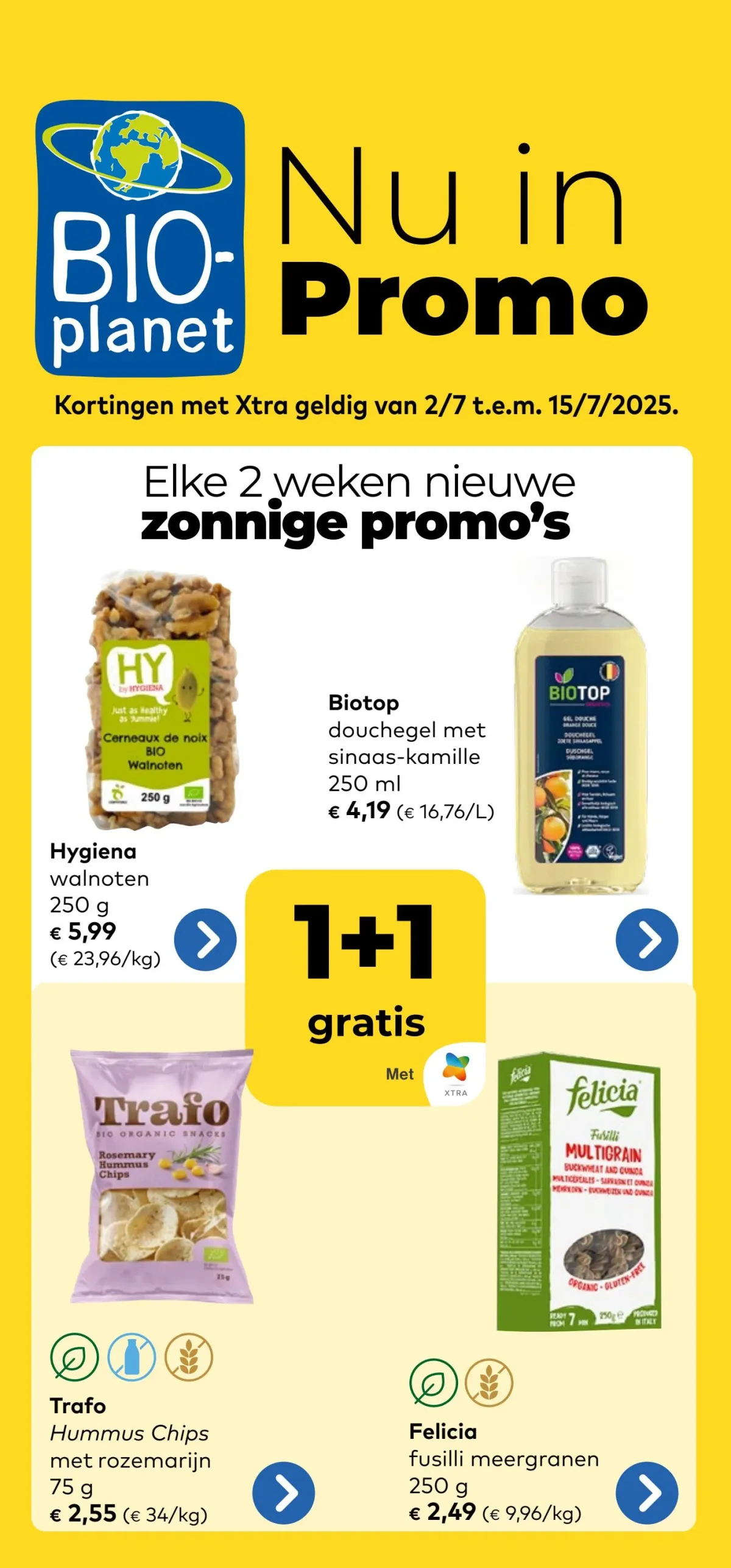 Bio-Planet folder geldig vanaf 02/07 - 15/07