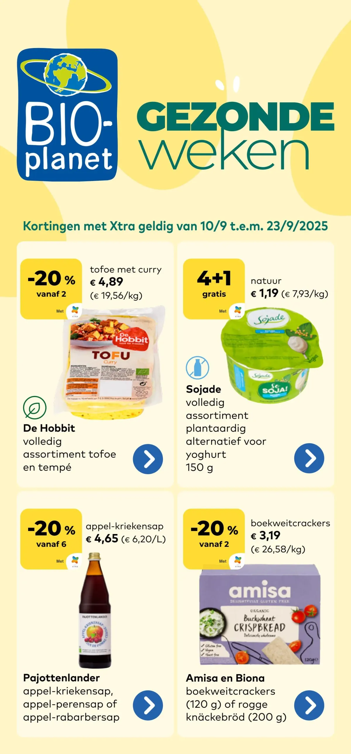 Bio-Planet folder geldig vanaf 10/09 - 23/09