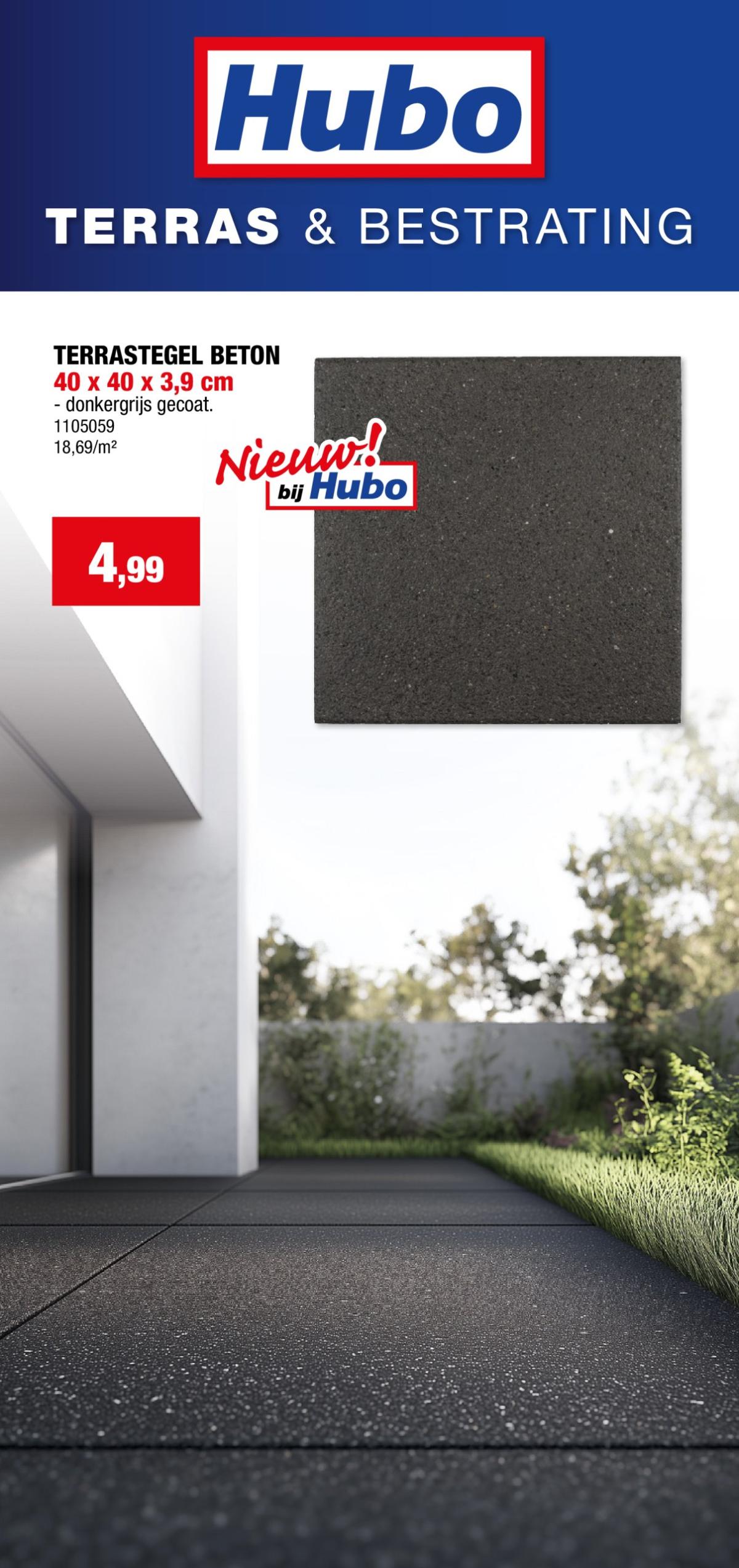 Hubo - Terras & bestrating folder geldig vanaf 26/05 - 31/08