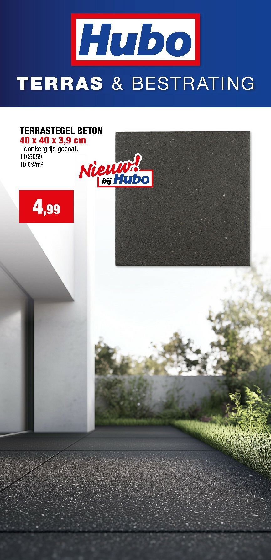 De Hubo - Terras & bestrating folder geldig vanaf 01/02/2026 t/m 31/12/2026