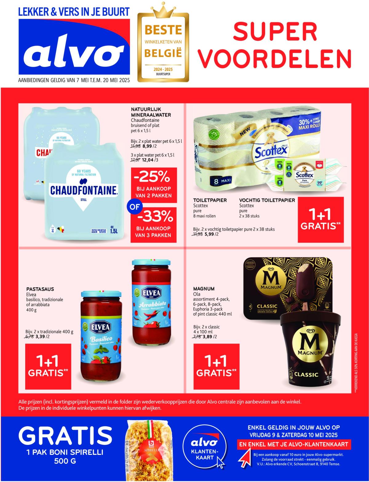 Alvo folder geldig vanaf 07/05 - 20/05