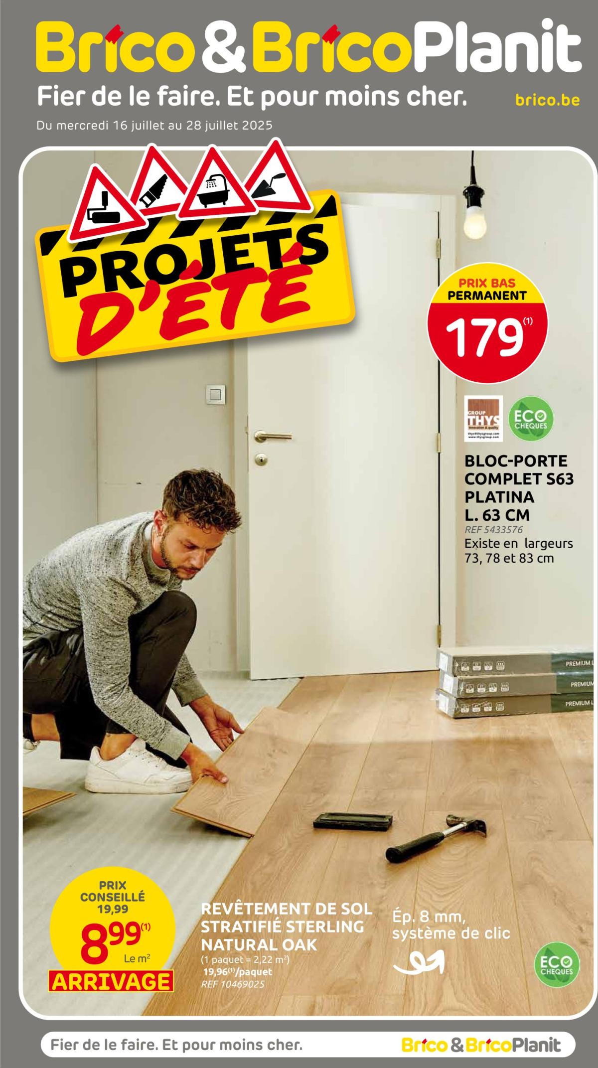 Brico folder geldig vanaf 16/07 - 28/07