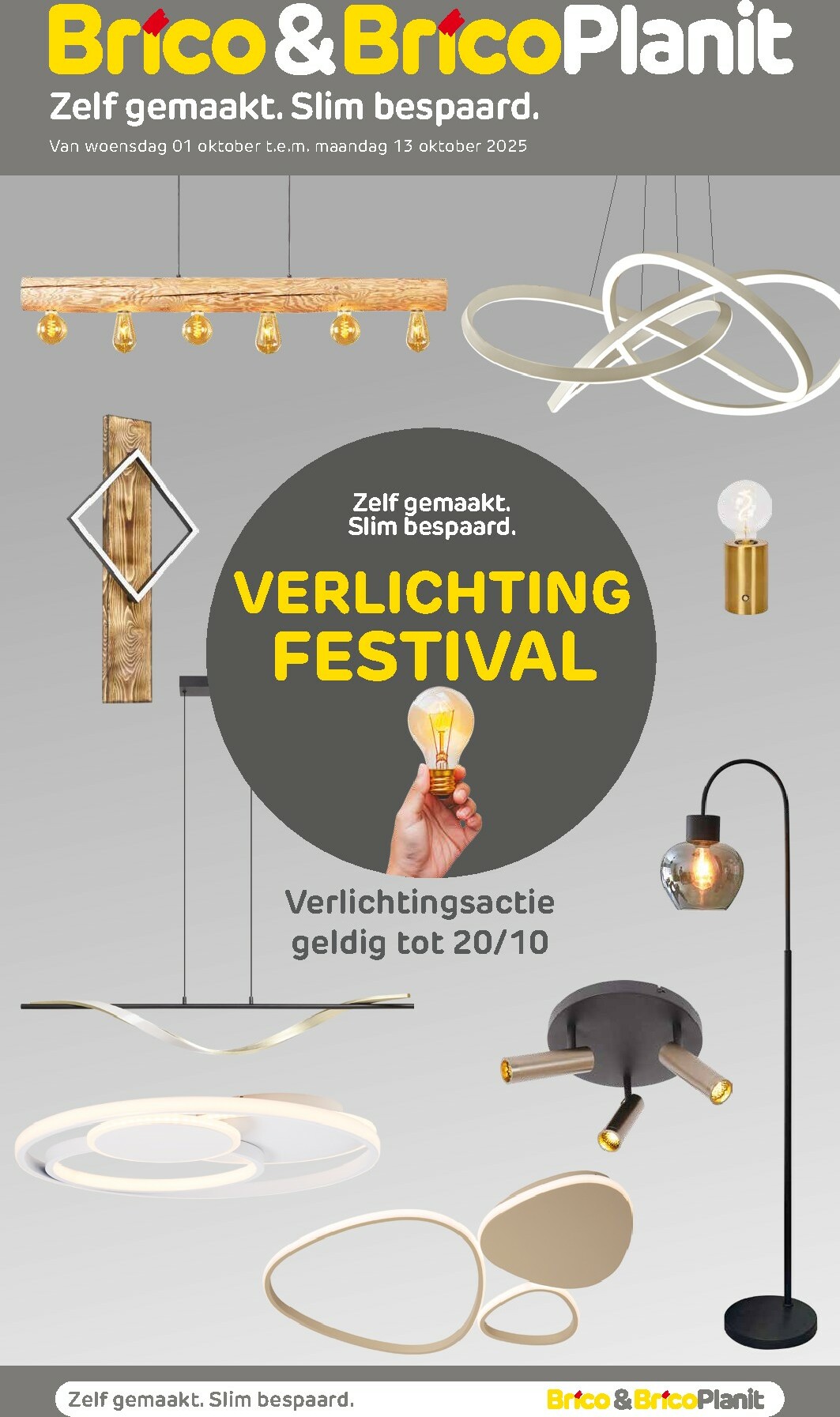 Brico - Verlichting folder geldig vanaf 01/10 - 13/10