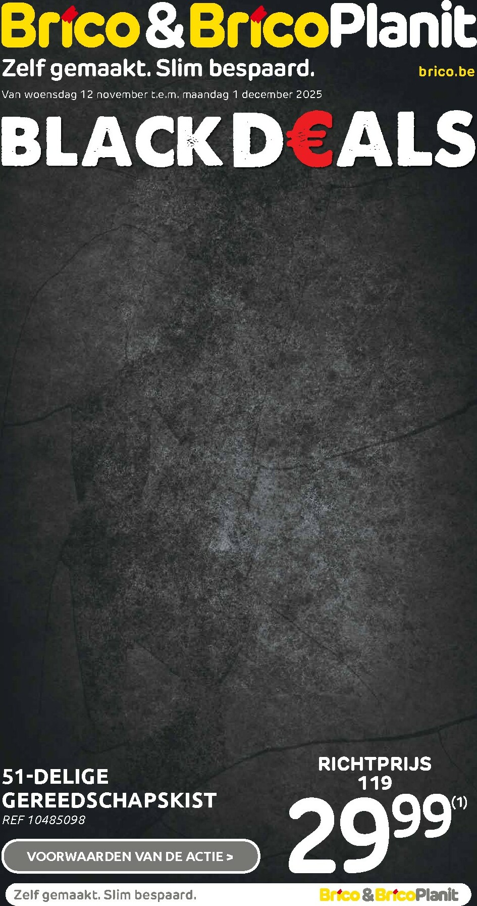 De Brico folder geldig vanaf 12/11 t/m 01/12