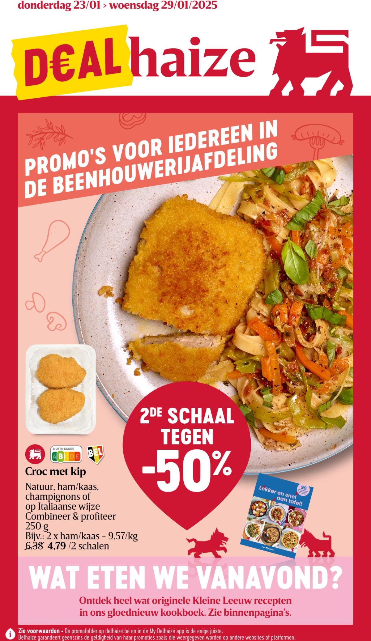 Delhaize folder geldig vanaf 23/01 - 29/01