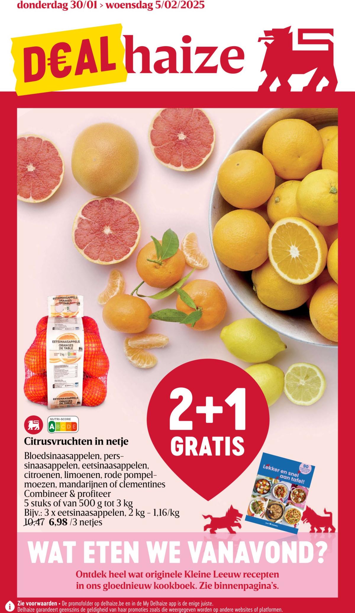 Delhaize folder geldig vanaf 30/01 - 05/02