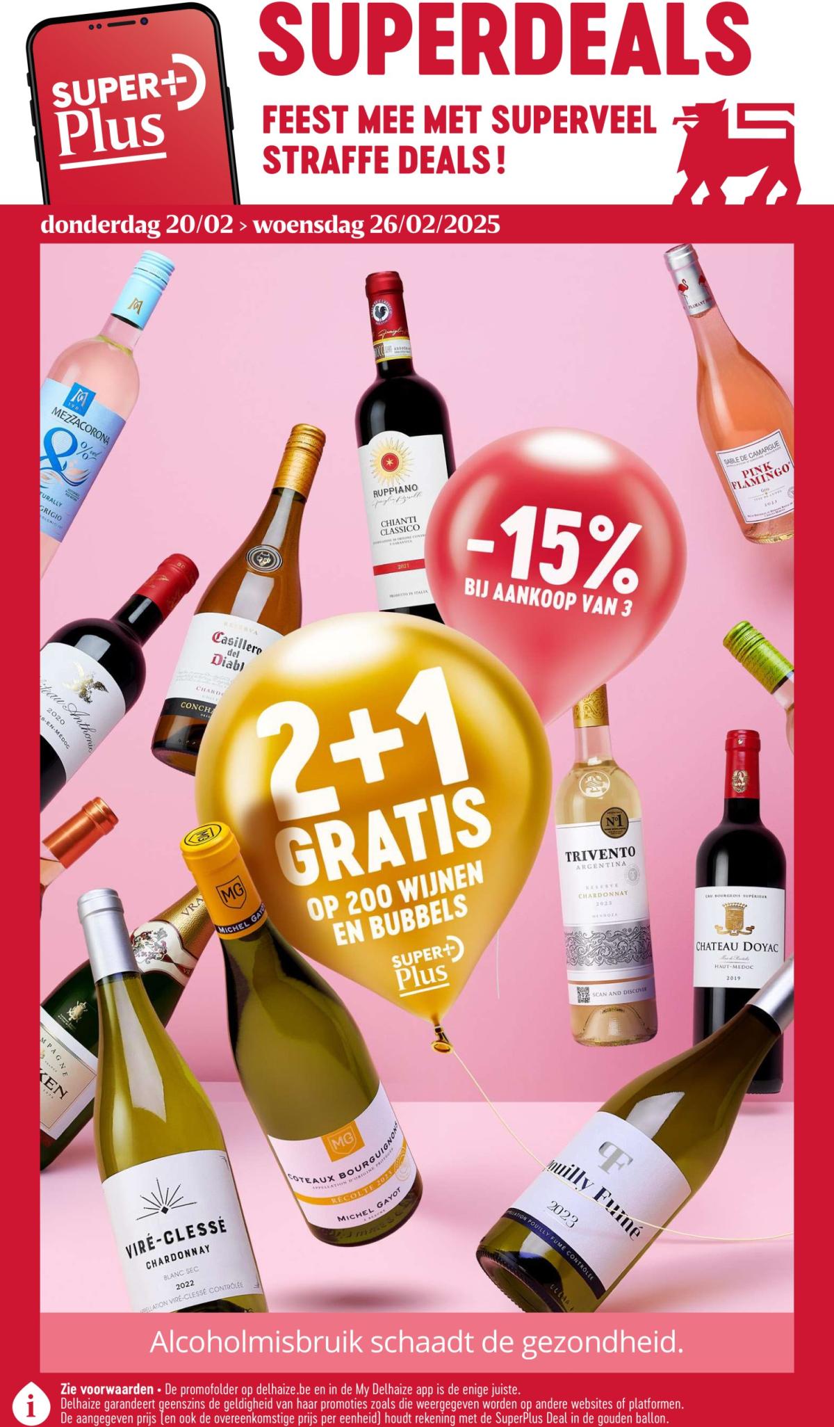 Delhaize folder geldig vanaf 20/02 - 26/02