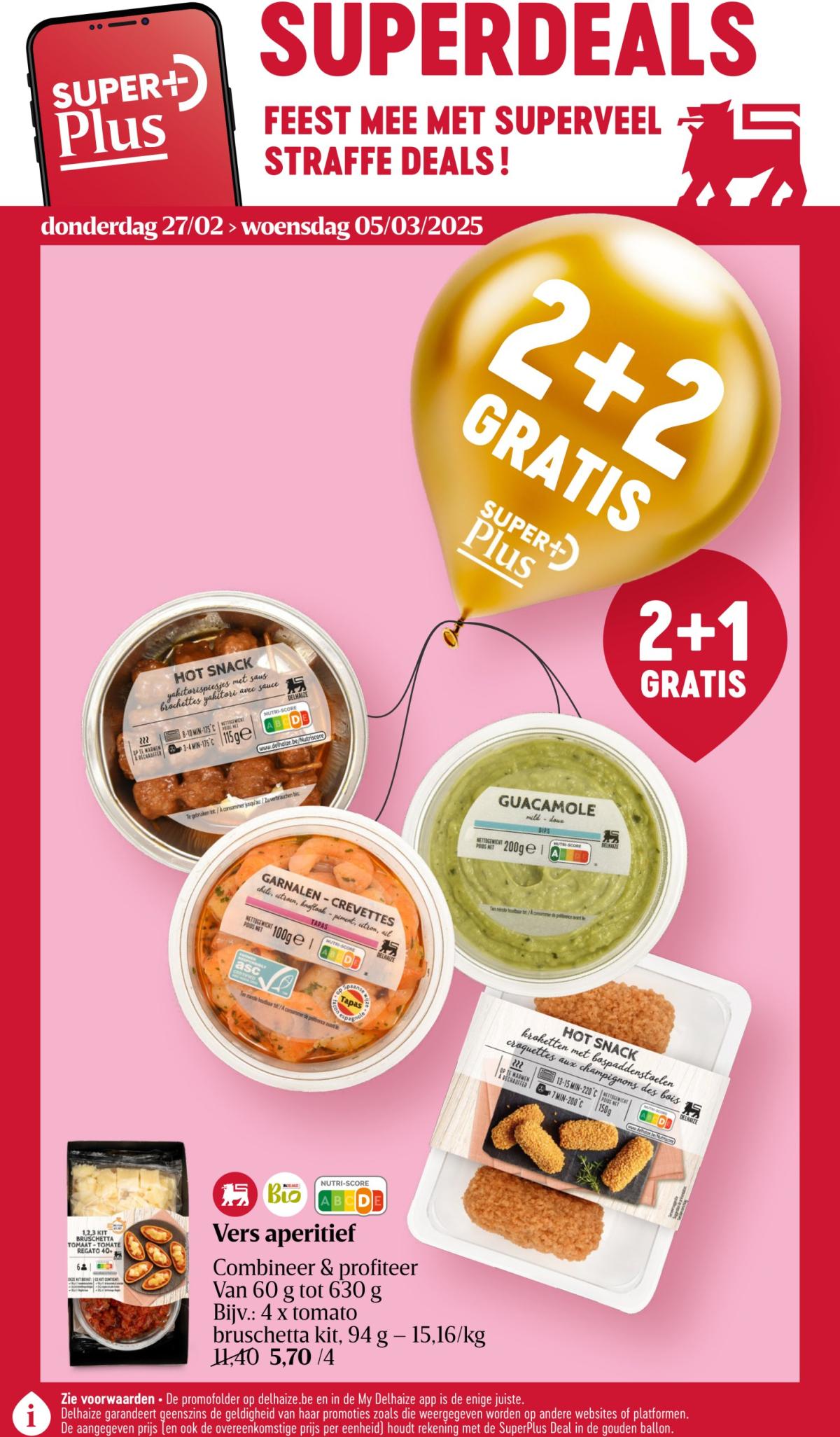 Delhaize folder geldig vanaf 27/02 - 05/03