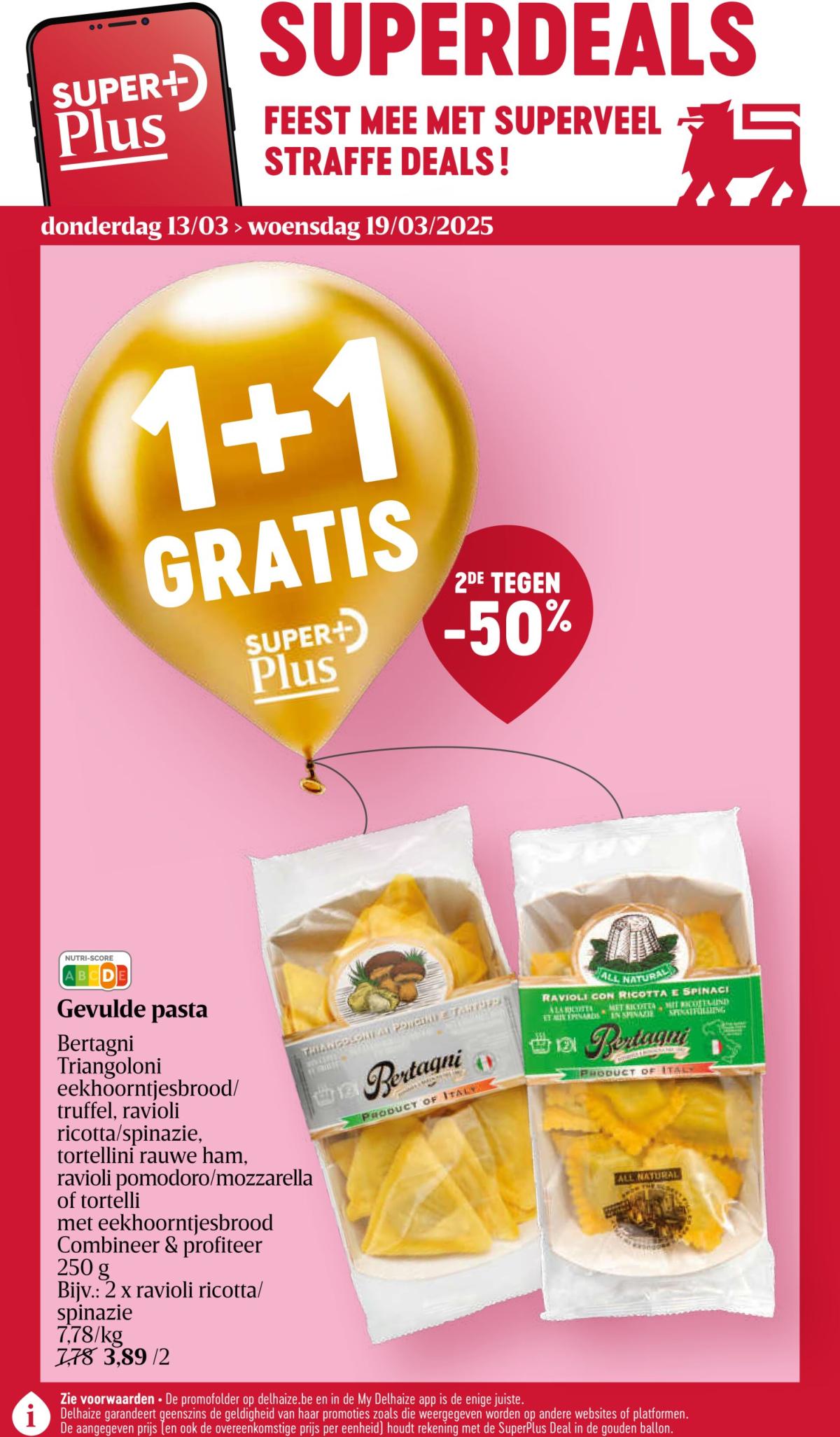 Delhaize folder geldig vanaf 13/03 - 19/03