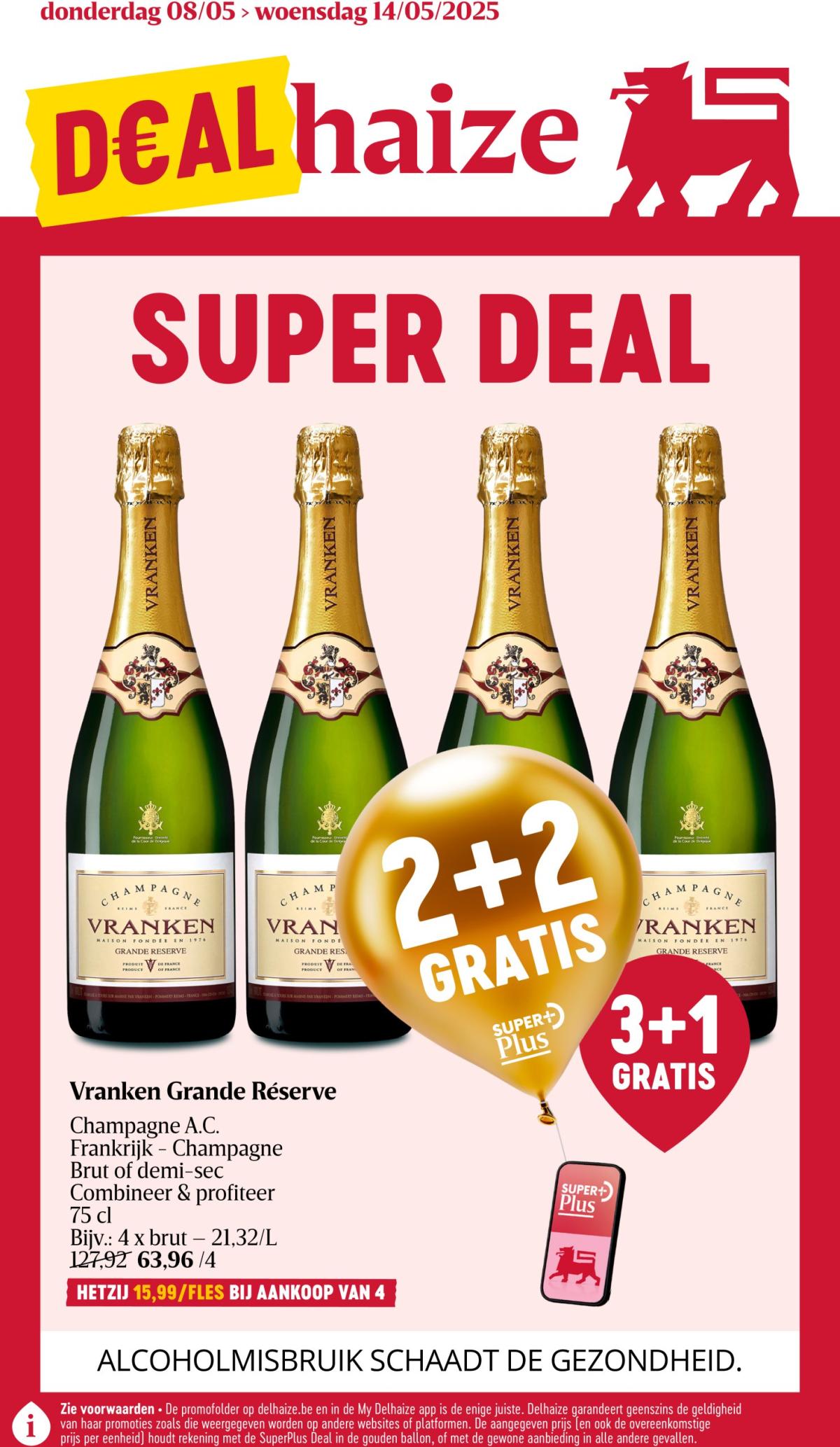 Delhaize folder geldig vanaf 08/05 - 14/05