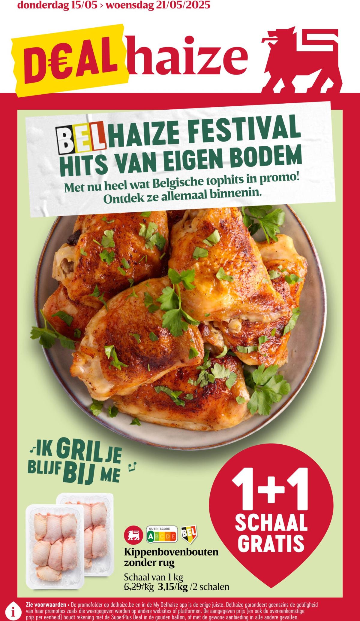 Delhaize folder geldig vanaf 15/05 - 21/05