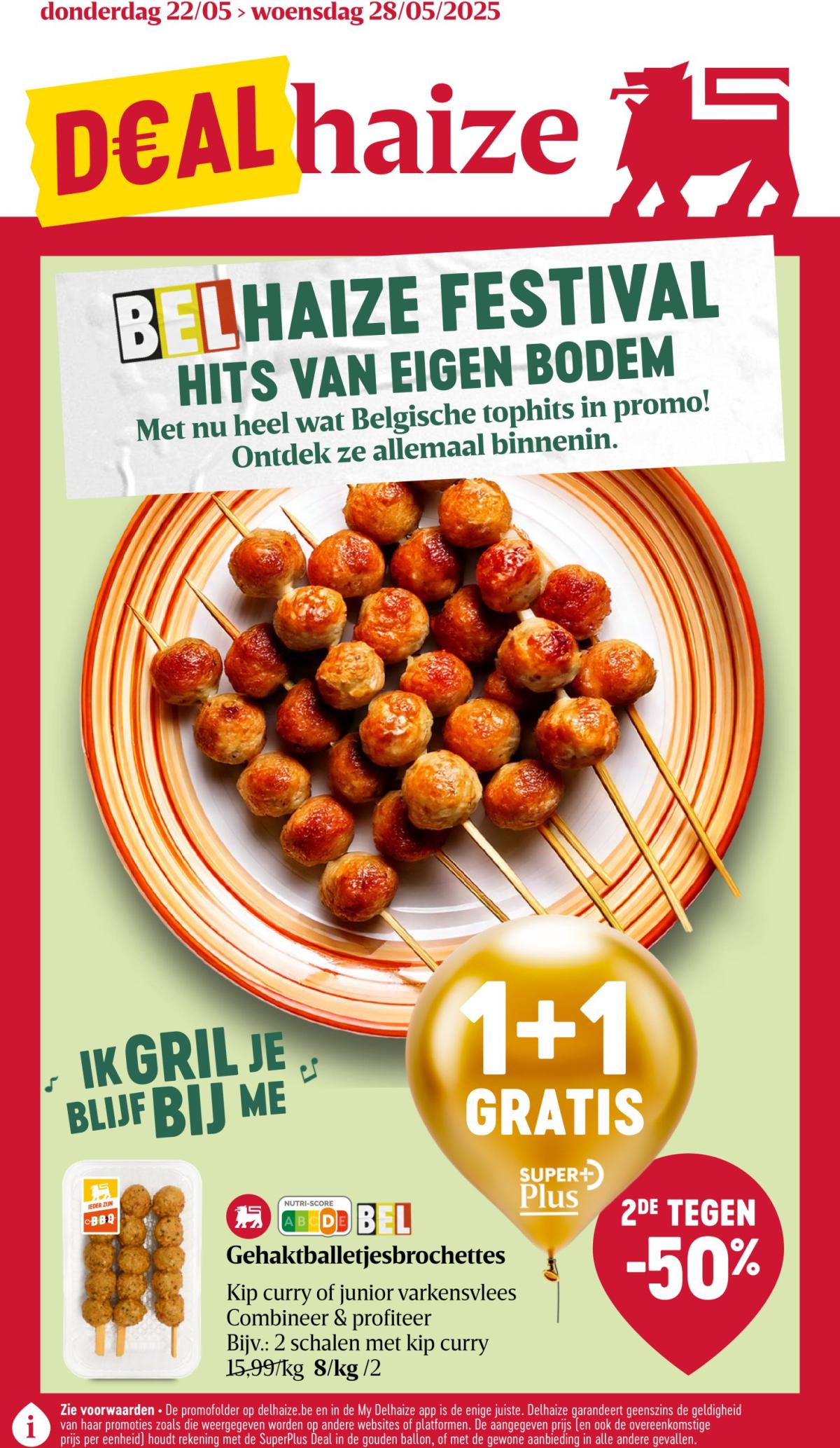 Delhaize folder geldig vanaf 22/05 - 28/05