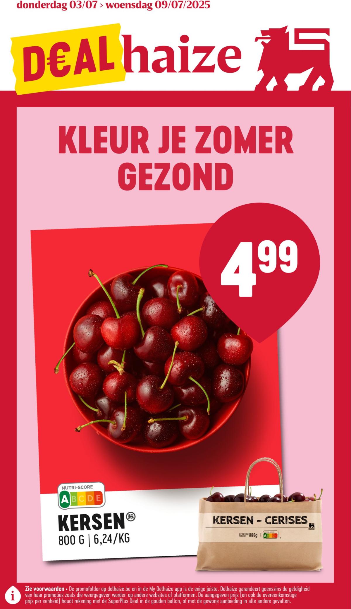 Delhaize folder geldig vanaf 03/07 - 09/07