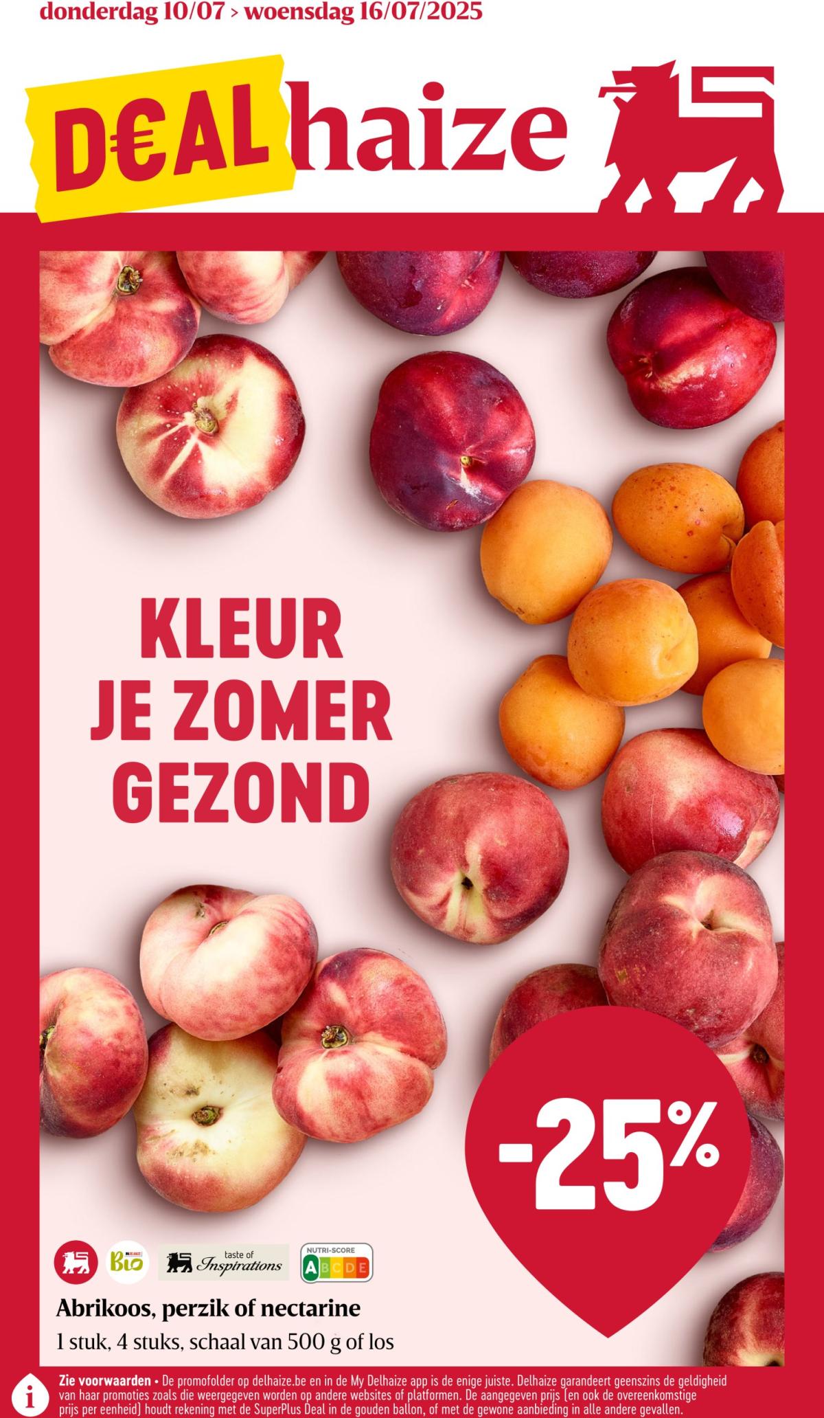 Delhaize folder geldig vanaf 10/07 - 16/07