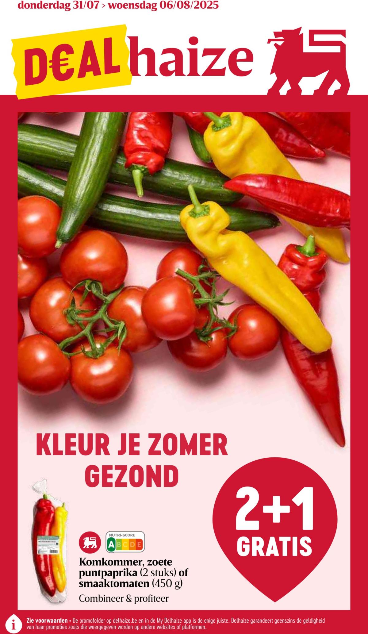 Delhaize folder geldig vanaf 31/07 - 06/08
