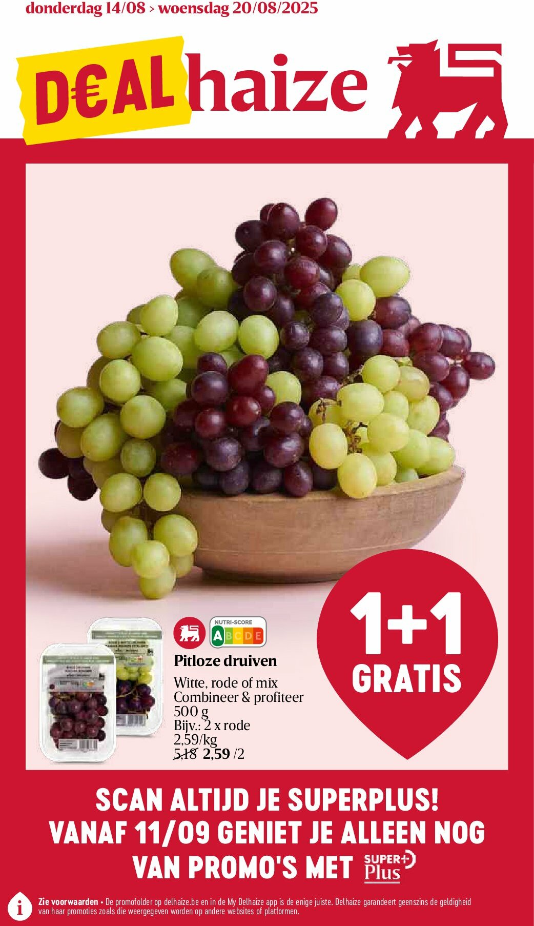 Delhaize folder geldig vanaf 14/08 - 20/08