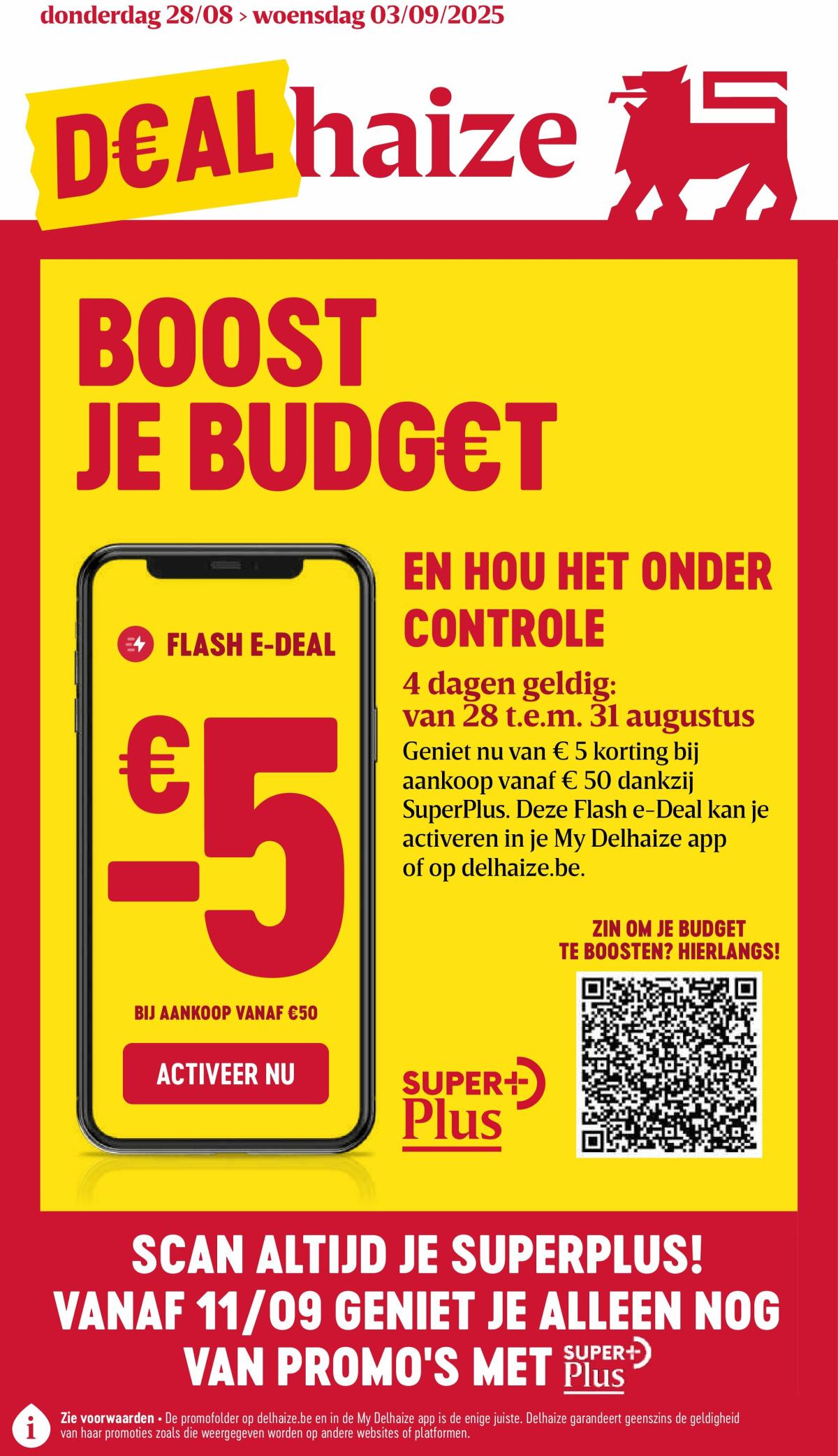 Delhaize folder geldig vanaf 28/08 - 03/09