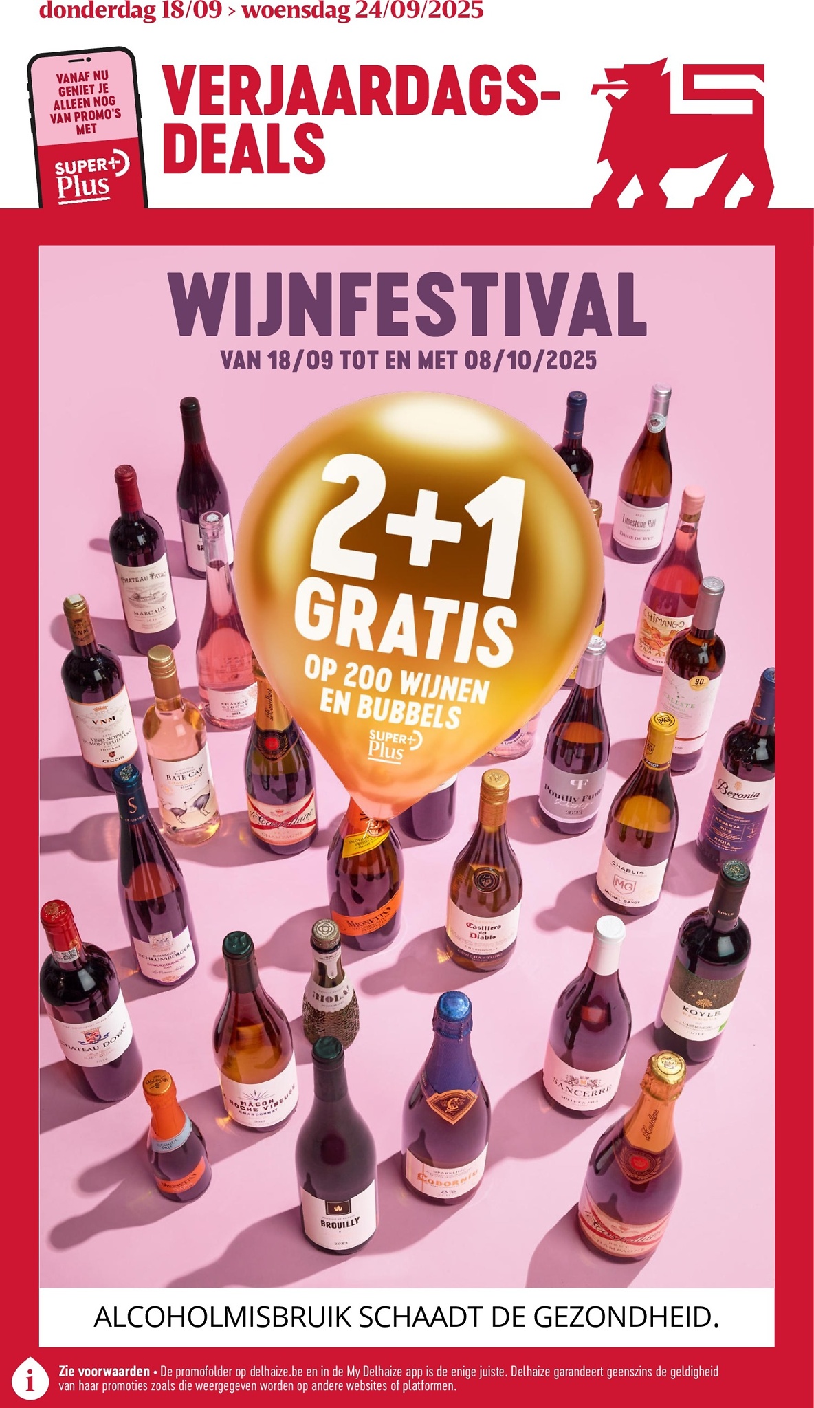 Delhaize folder geldig vanaf 18/09 - 24/09