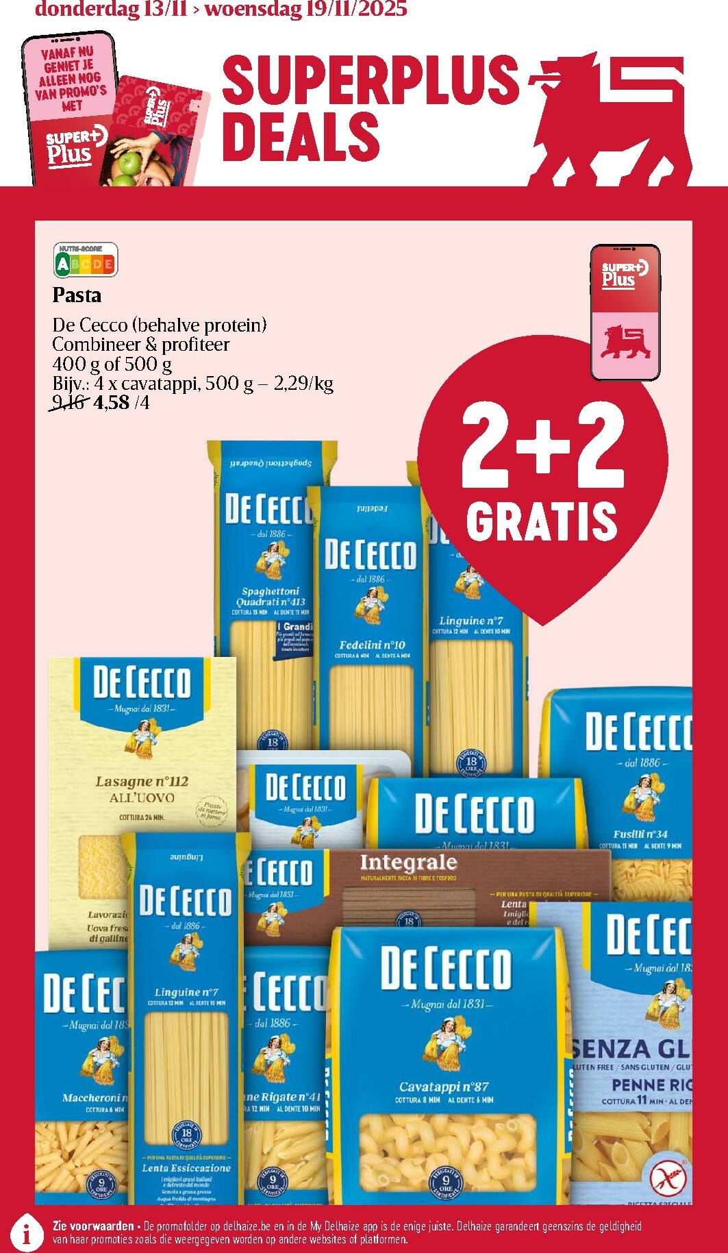 De Delhaize folder geldig vanaf 13/11 t/m 19/11