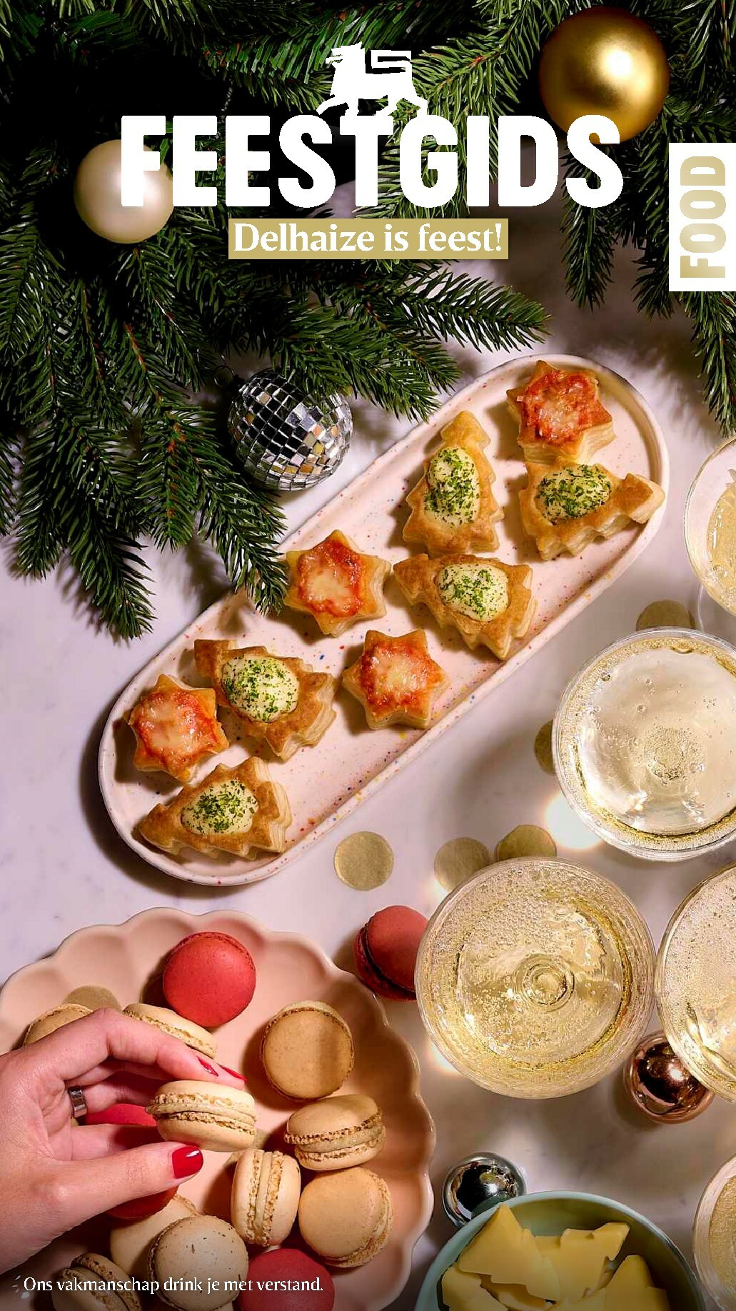 De Delhaize - Feestgids Food folder geldig vanaf 13/11 t/m 31/12