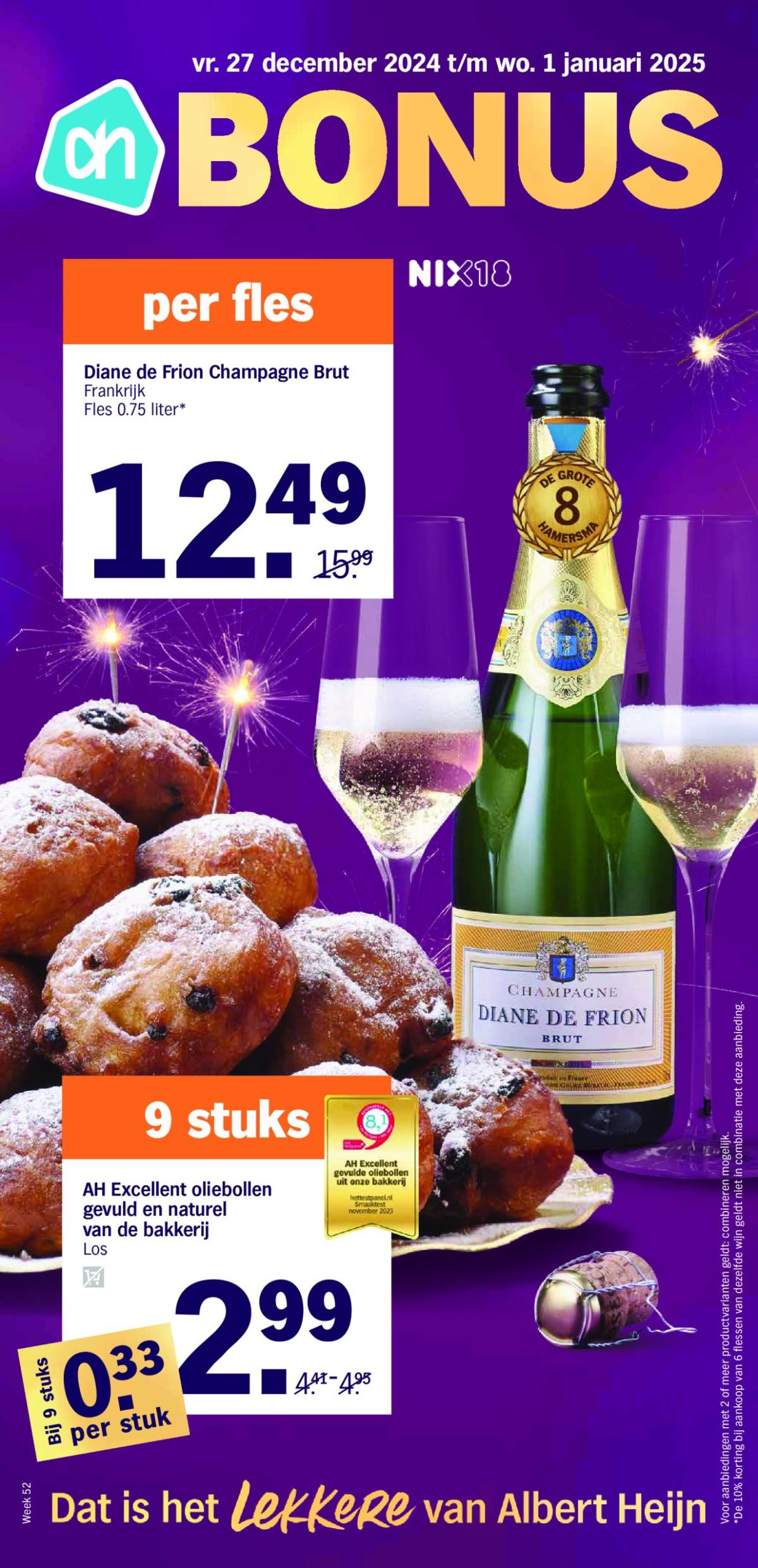 Albert Heijn folder geldig vanaf 27/12 - 01/01