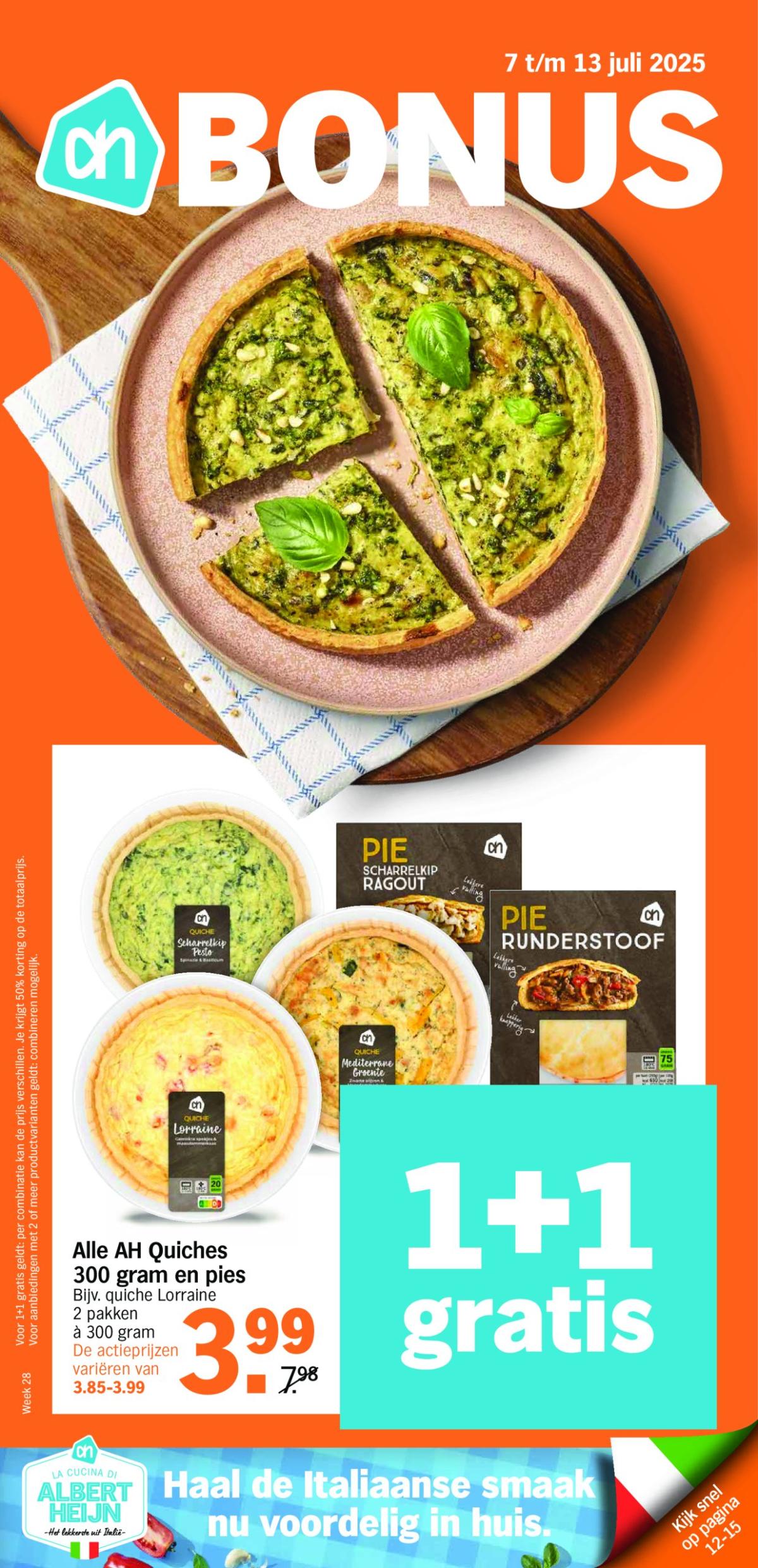 Albert Heijn folder geldig vanaf 07/07 - 13/07
