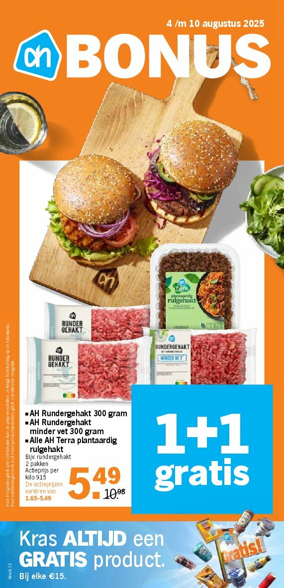 Albert Heijn folder geldig vanaf 04/08 - 10/08
