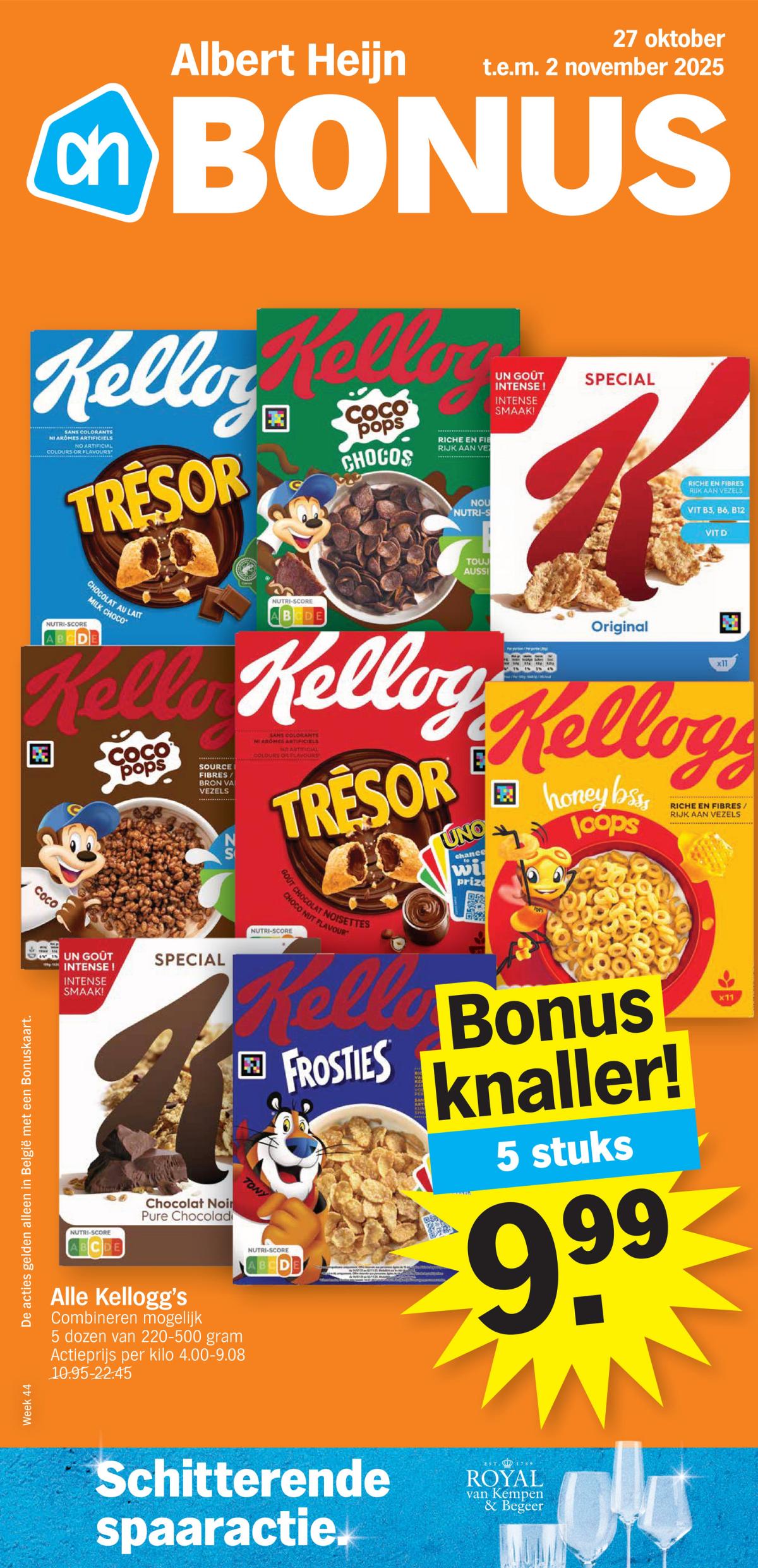 De Albert Heijn folder geldig vanaf 27/10 t/m 02/11