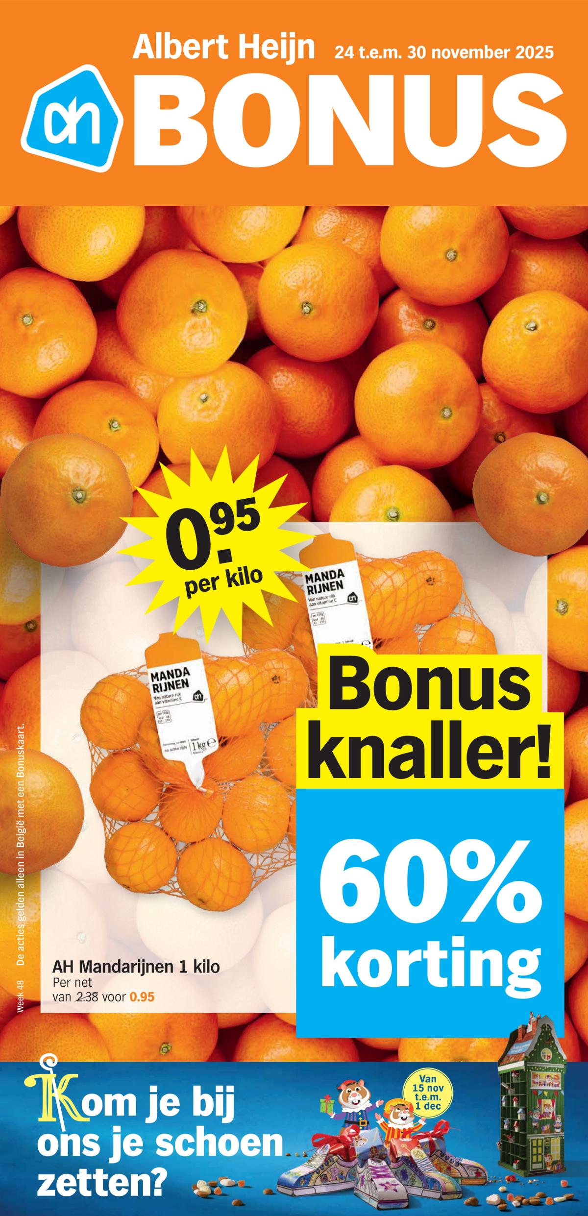 De Albert Heijn folder geldig vanaf 24/11 t/m 30/11