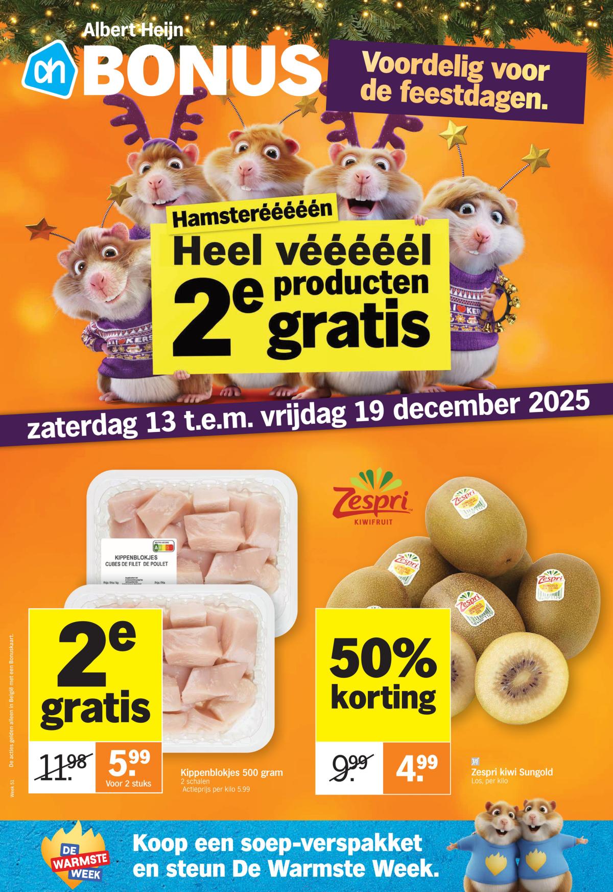 De Albert Heijn folder geldig vanaf 13/12 t/m 19/12