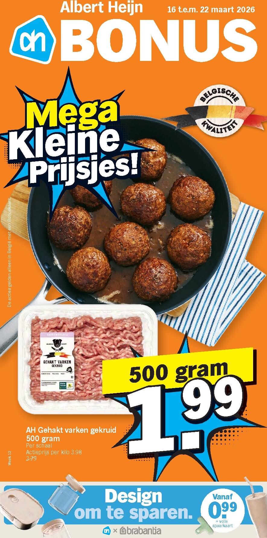 De Albert Heijn folder geldig vanaf 16/03/2026 t/m 22/03/2026