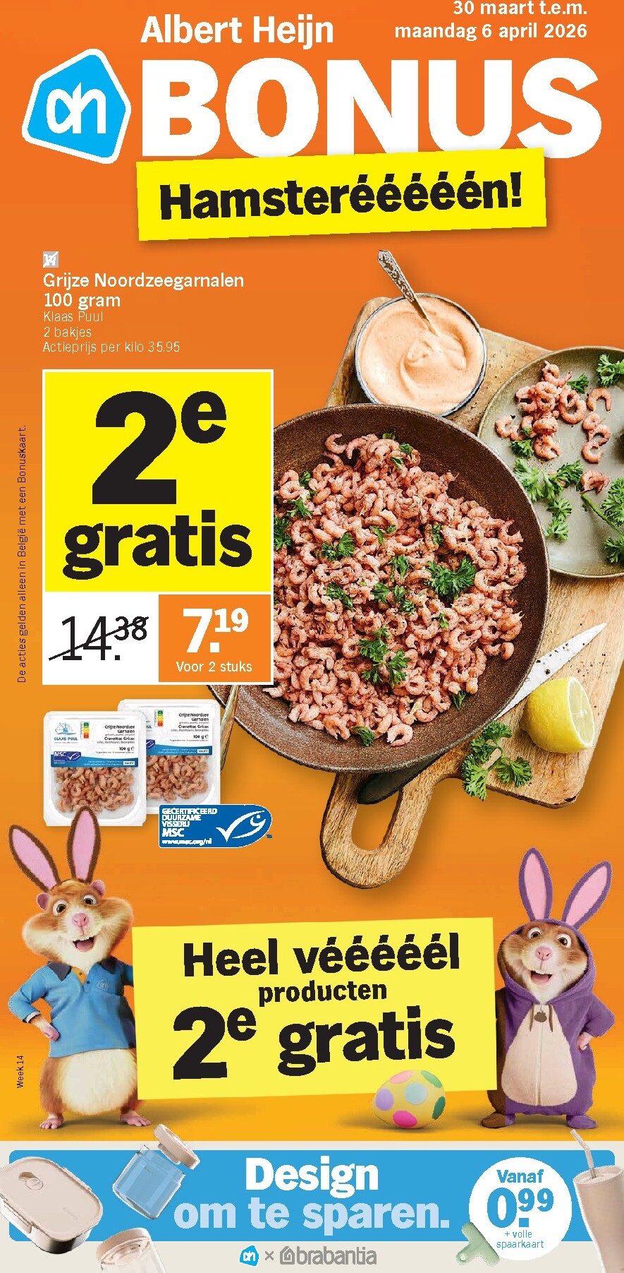 De Albert Heijn folder geldig vanaf 30/03/2026 t/m 06/04/2026