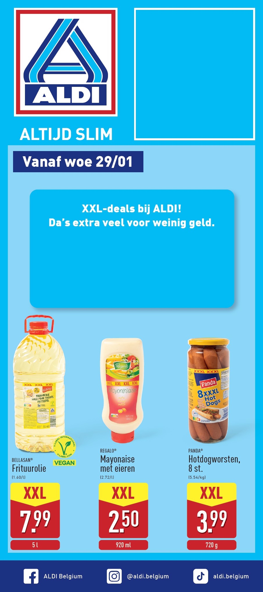 ALDI folder geldig vanaf 27/01 - 01/02