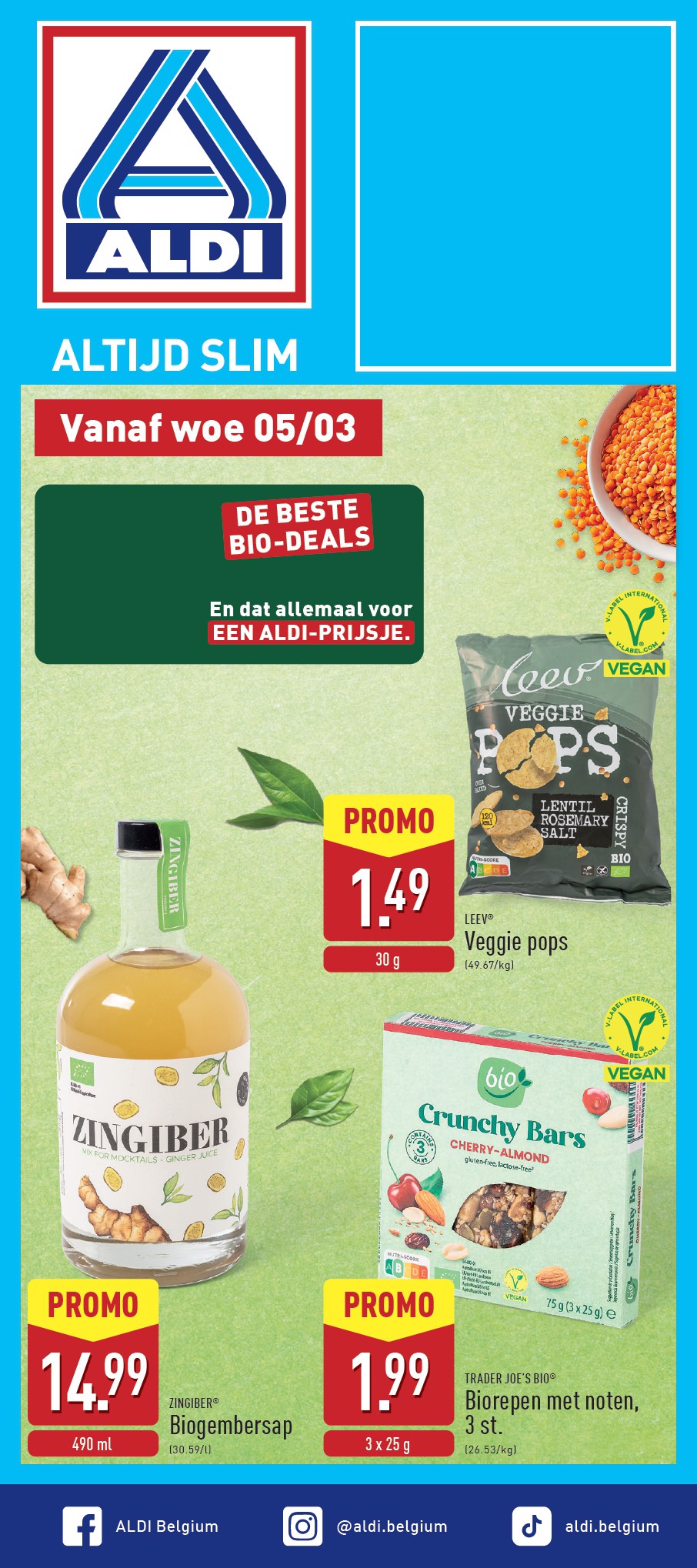 ALDI folder geldig vanaf 03/03 - 08/03