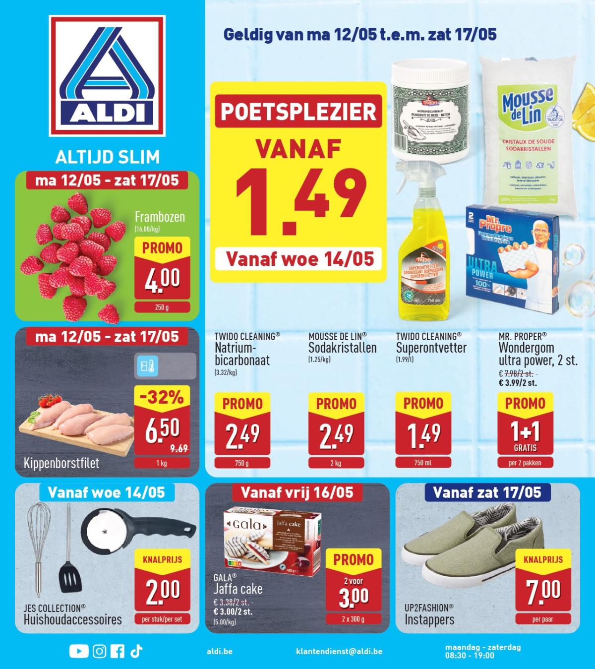 ALDI folder geldig vanaf 12/05 - 17/05